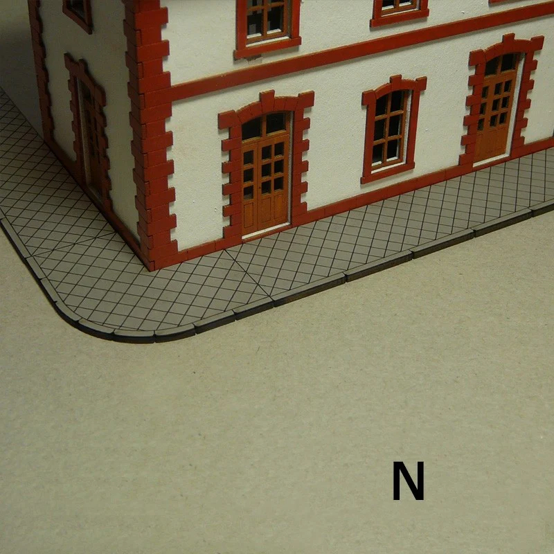 PLS-020 N Scale Sidewalks Diamond