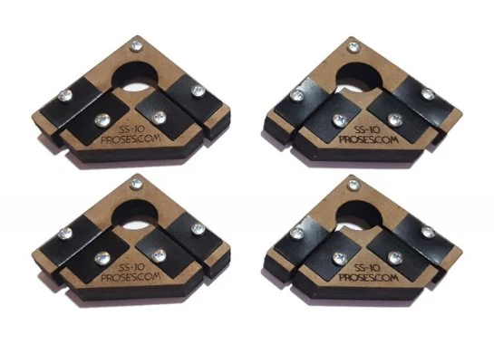 PPR-SS-10 90 Degree "Snap & Glue" Large Scale Magnetic Set Squares (4 Pcs)
