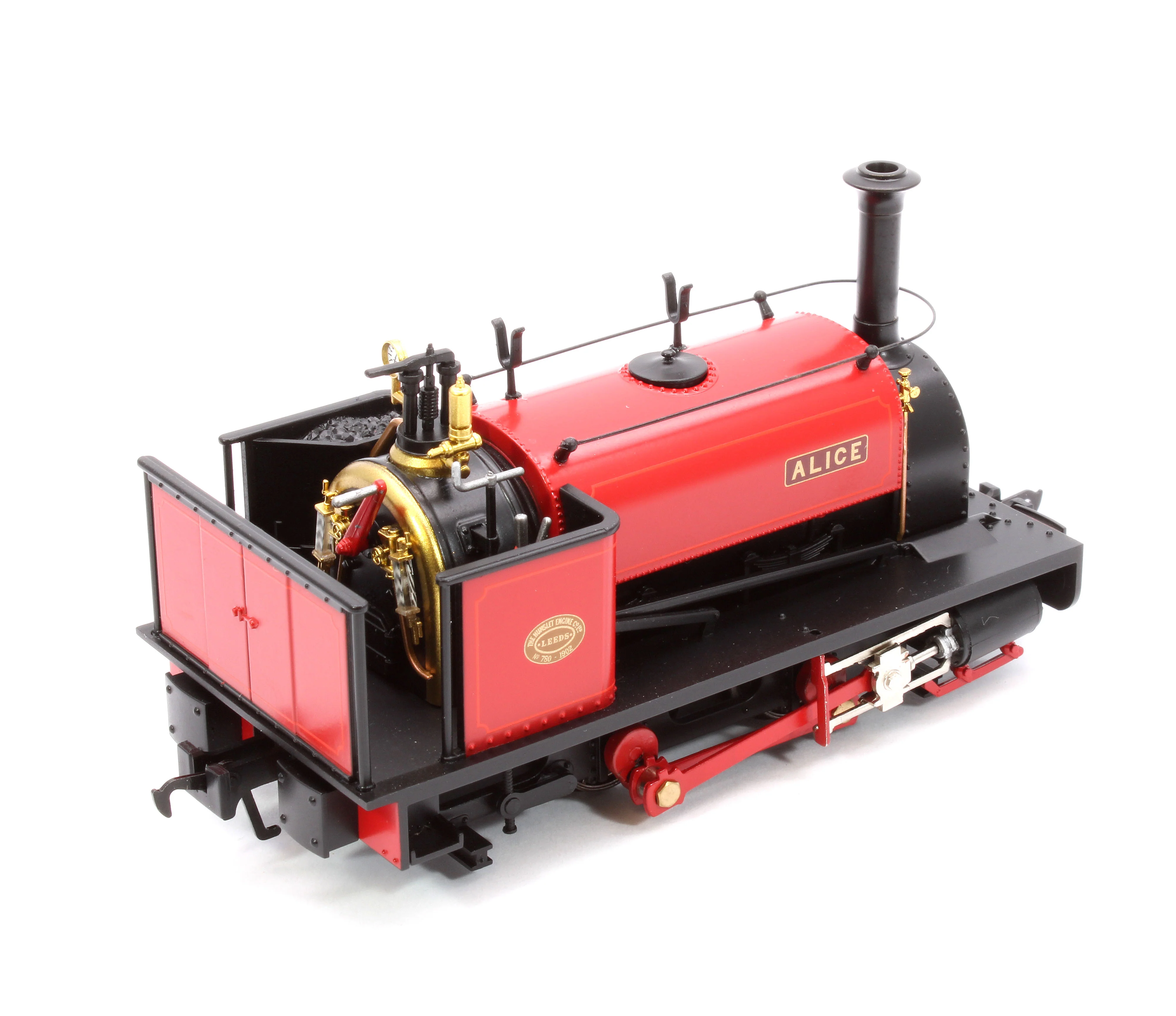 71-025SF Quarry Hunslet 0-4-0ST 'Alice' Dinorwic Quarry Red Steam Locomotive - DCC Sound - Image 11