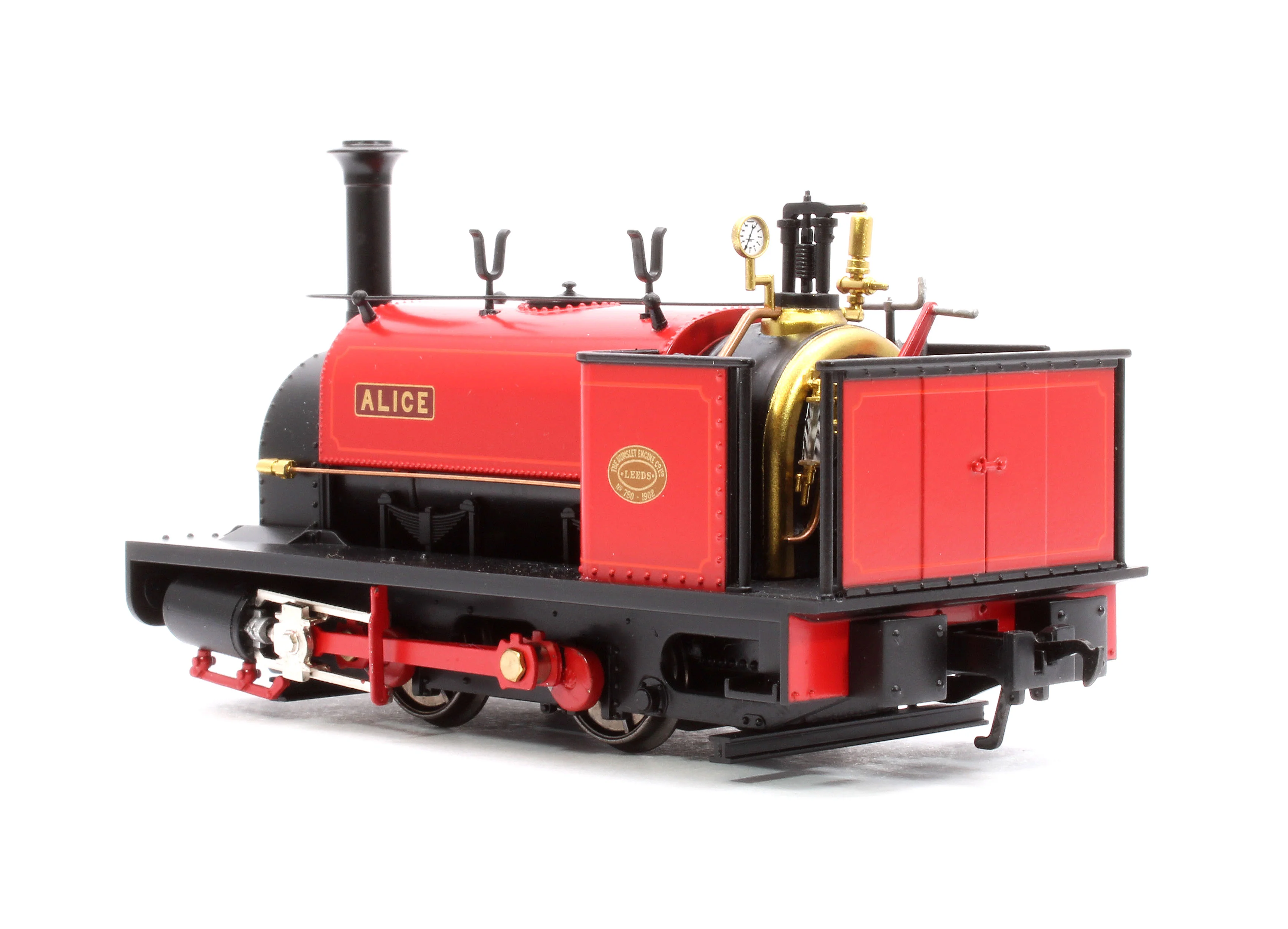 71-025SF Quarry Hunslet 0-4-0ST 'Alice' Dinorwic Quarry Red Steam Locomotive - DCC Sound - Image 2