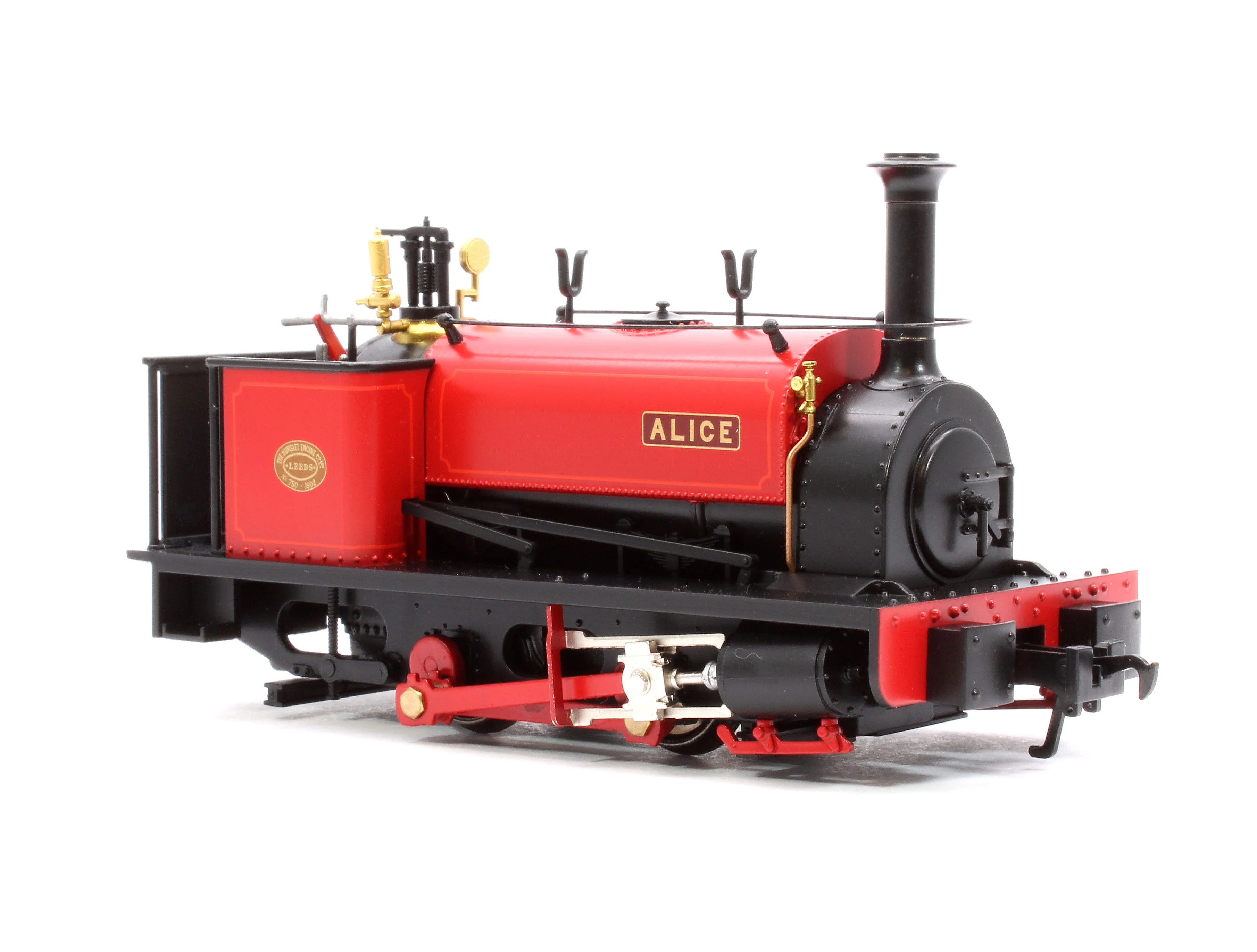 71-025SF Quarry Hunslet 0-4-0ST 'Alice' Dinorwic Quarry Red Steam Locomotive - DCC Sound - Image 4