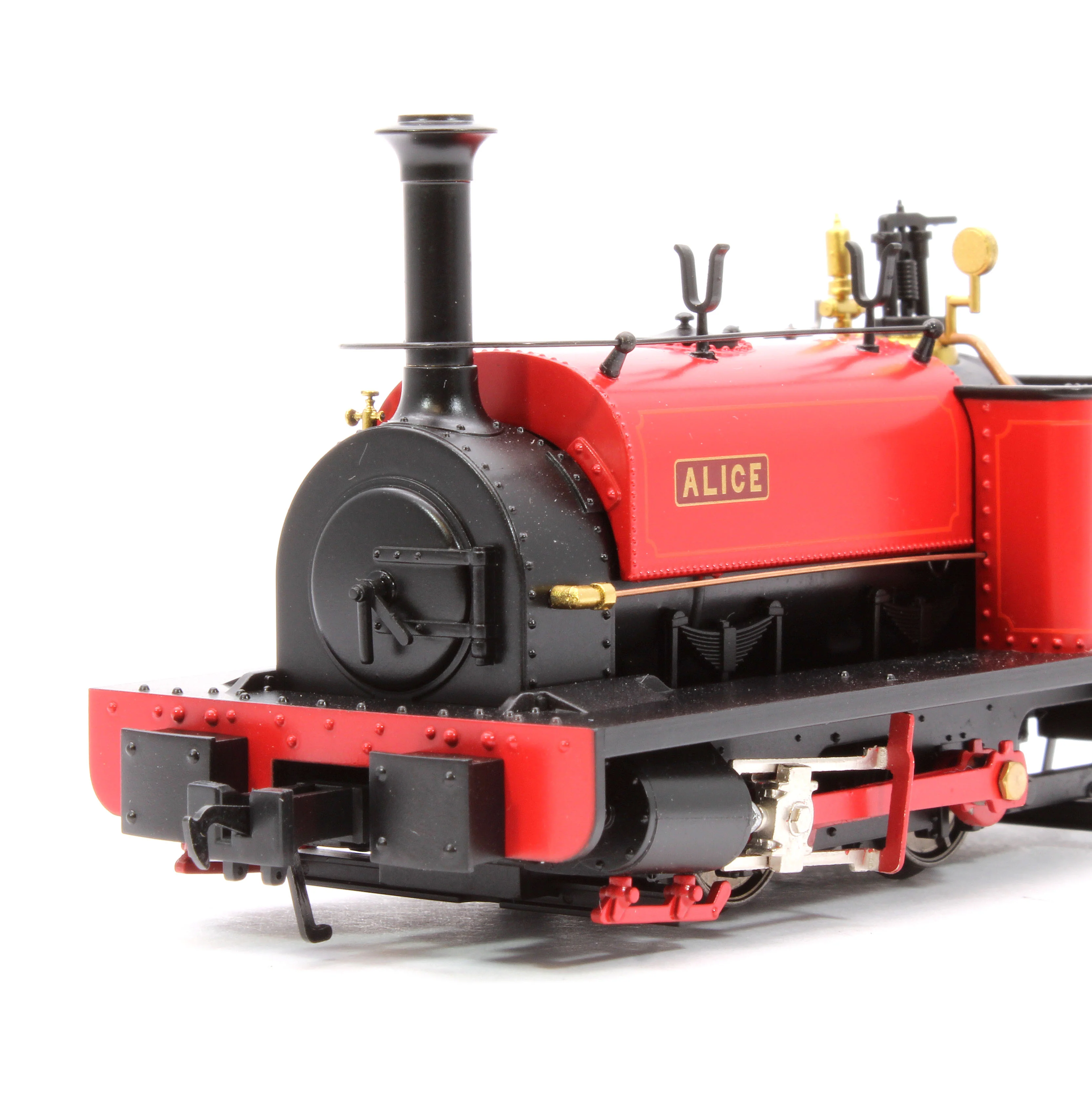 71-025SF Quarry Hunslet 0-4-0ST 'Alice' Dinorwic Quarry Red Steam Locomotive - DCC Sound - Image 8