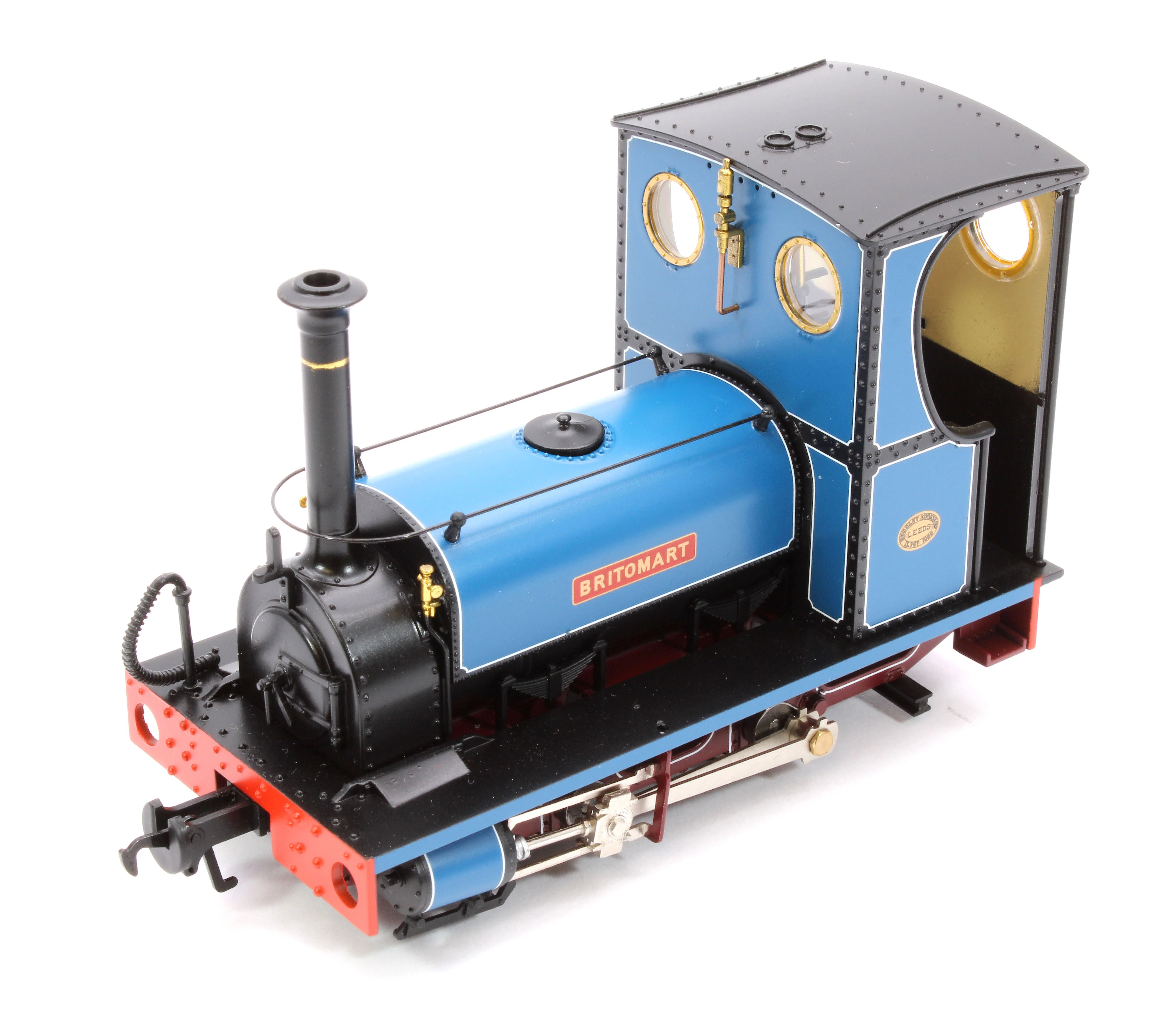 71-026 Quarry Hunslet 0-4-0ST 'Britomart' Pen-yr-Orsedd Quarry Blue Steam Locomotive - Image 10