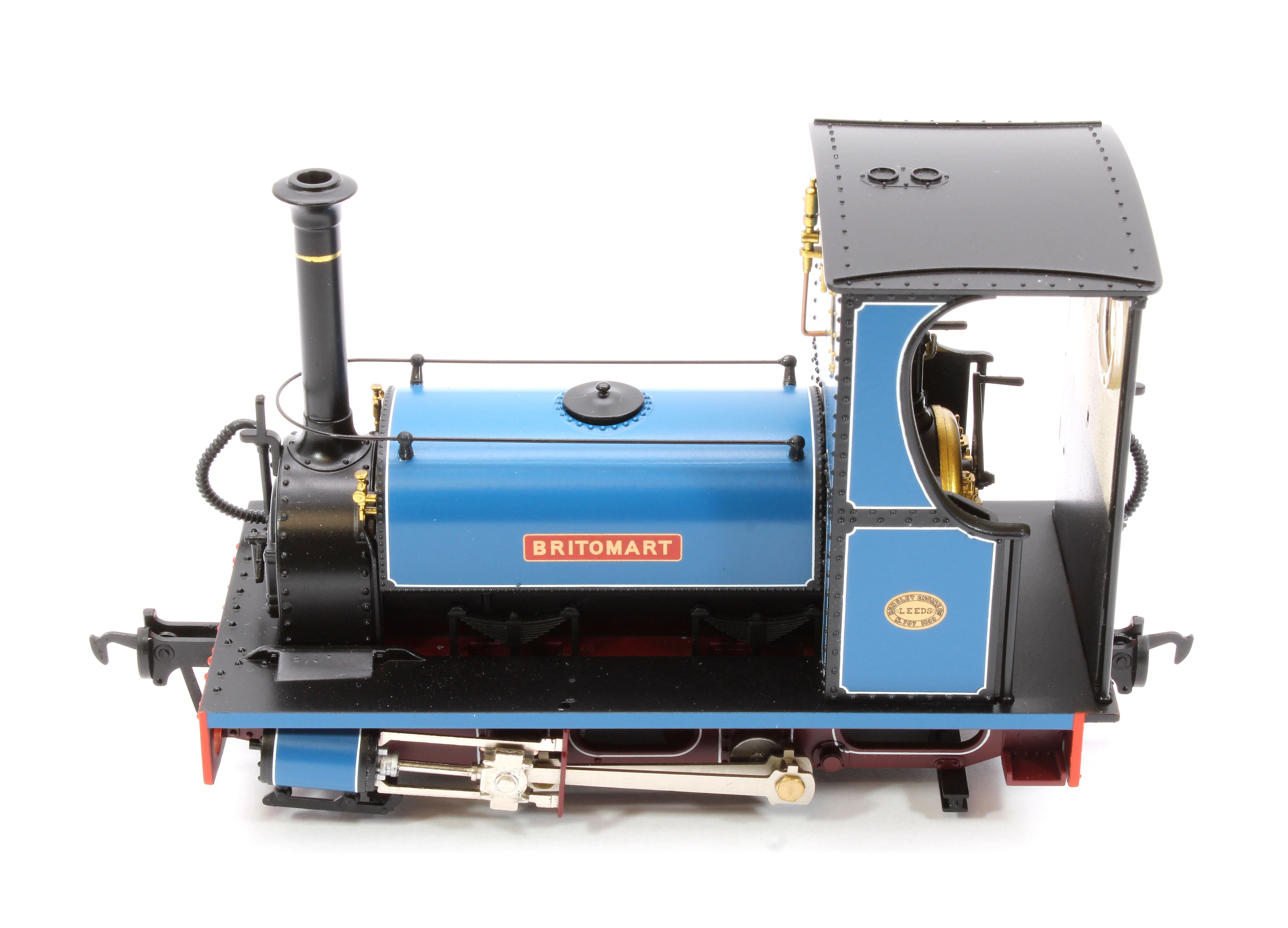 71-026 Quarry Hunslet 0-4-0ST 'Britomart' Pen-yr-Orsedd Quarry Blue Steam Locomotive - Image 11