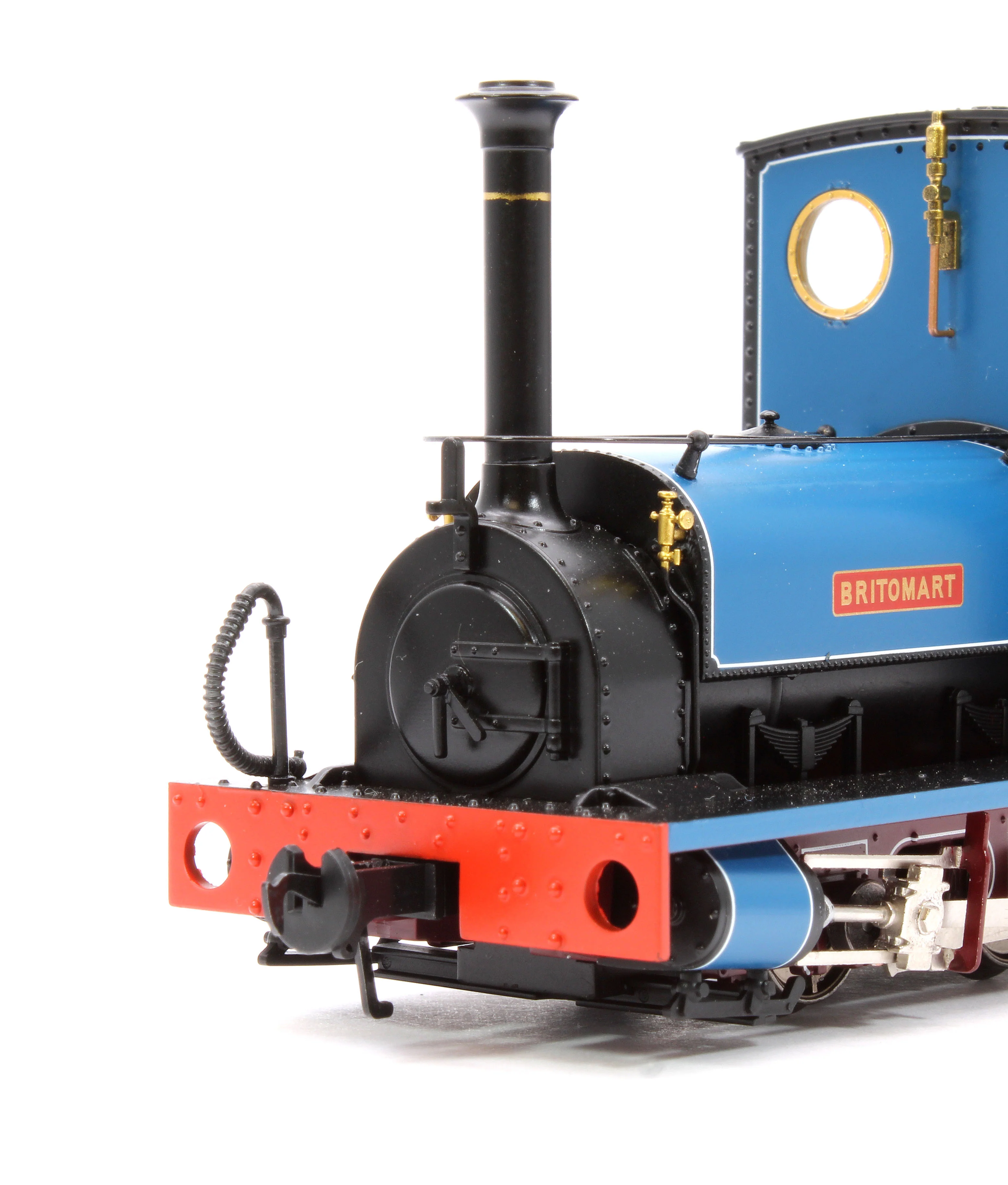 71-026 Quarry Hunslet 0-4-0ST 'Britomart' Pen-yr-Orsedd Quarry Blue Steam Locomotive - Image 8