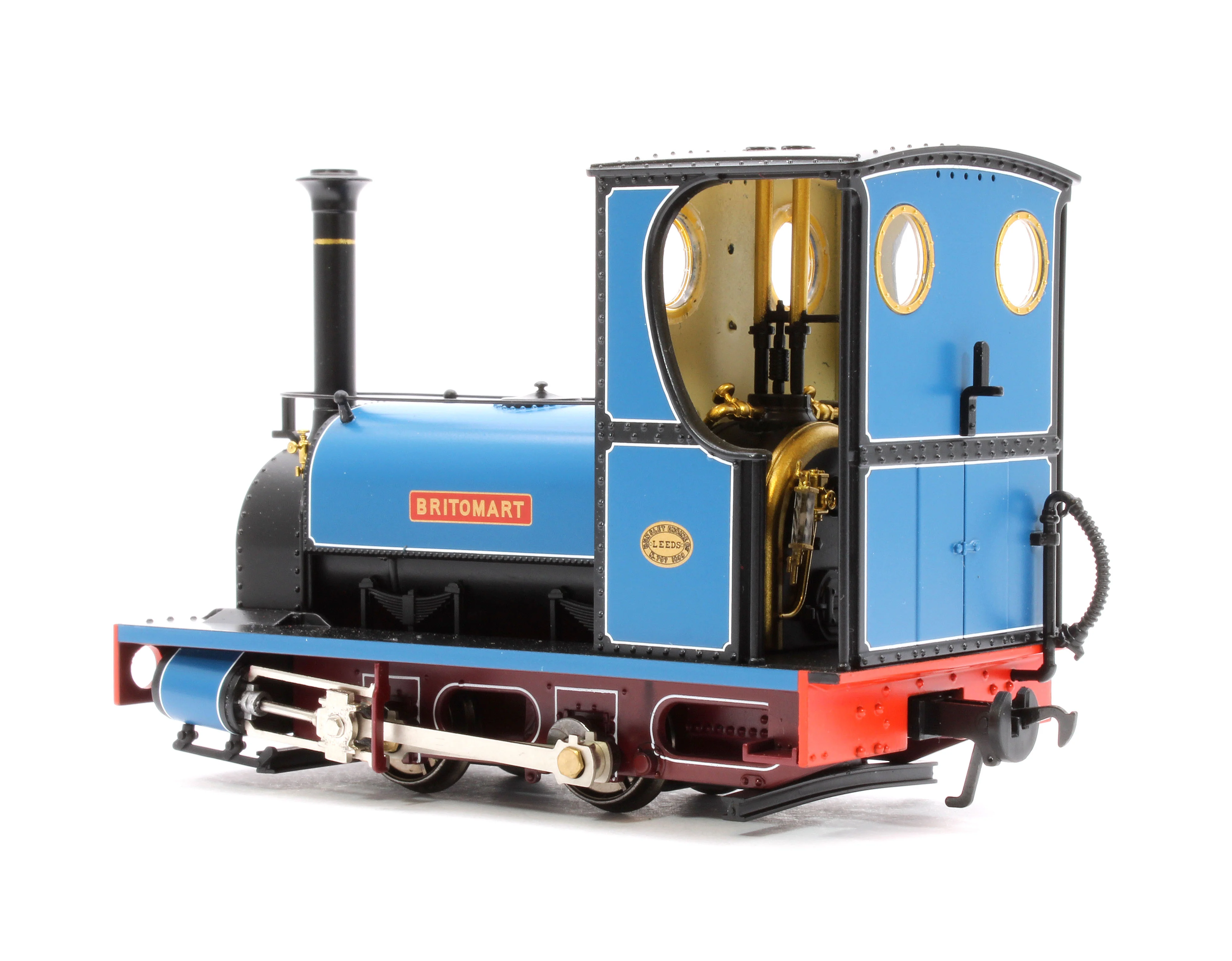 71-026SF Quarry Hunslet 0-4-0ST 'Britomart' Pen-yr-Orsedd Quarry Blue Steam Locomotive - DCC Sound - Image 2