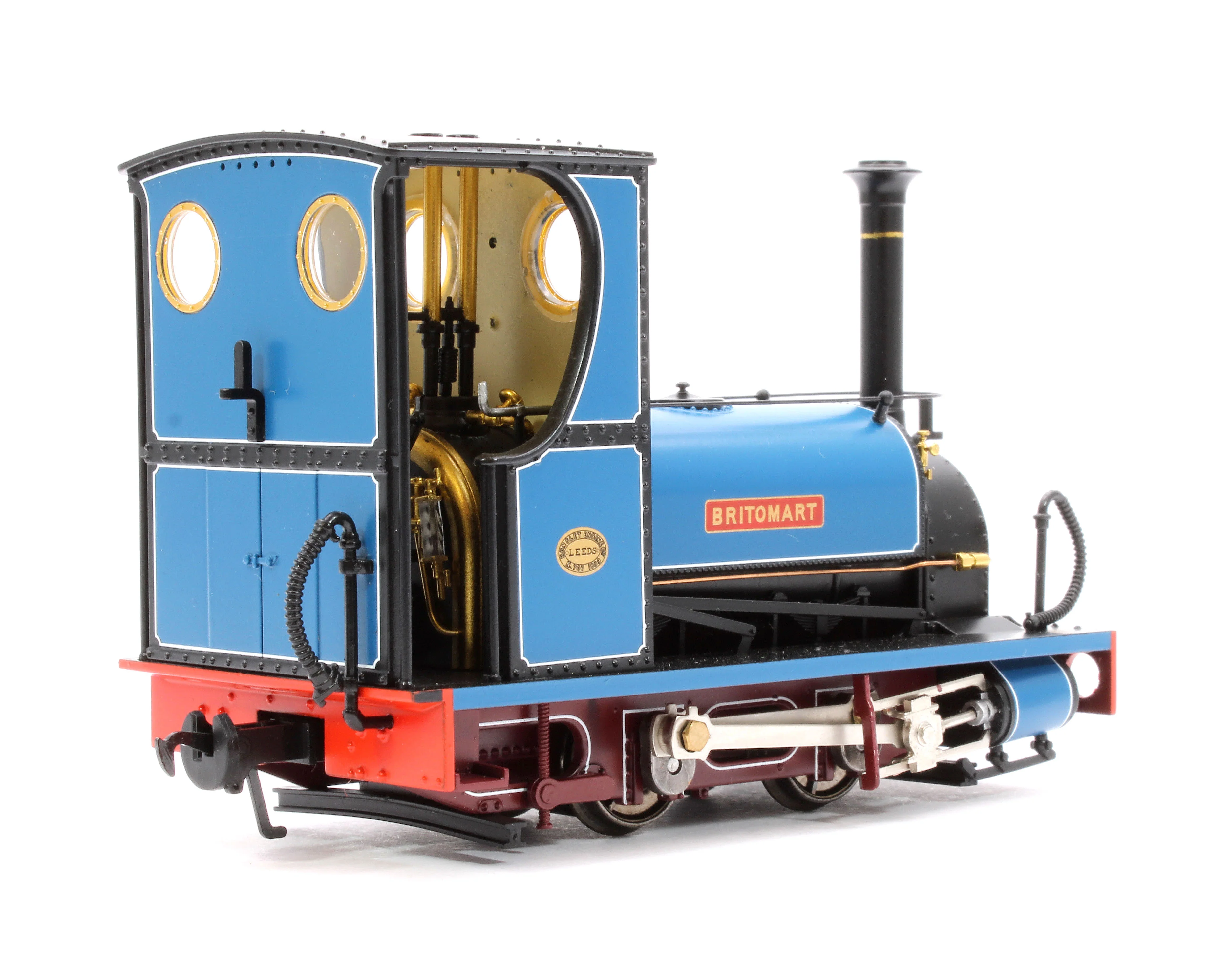71-026SF Quarry Hunslet 0-4-0ST 'Britomart' Pen-yr-Orsedd Quarry Blue Steam Locomotive - DCC Sound - Image 3