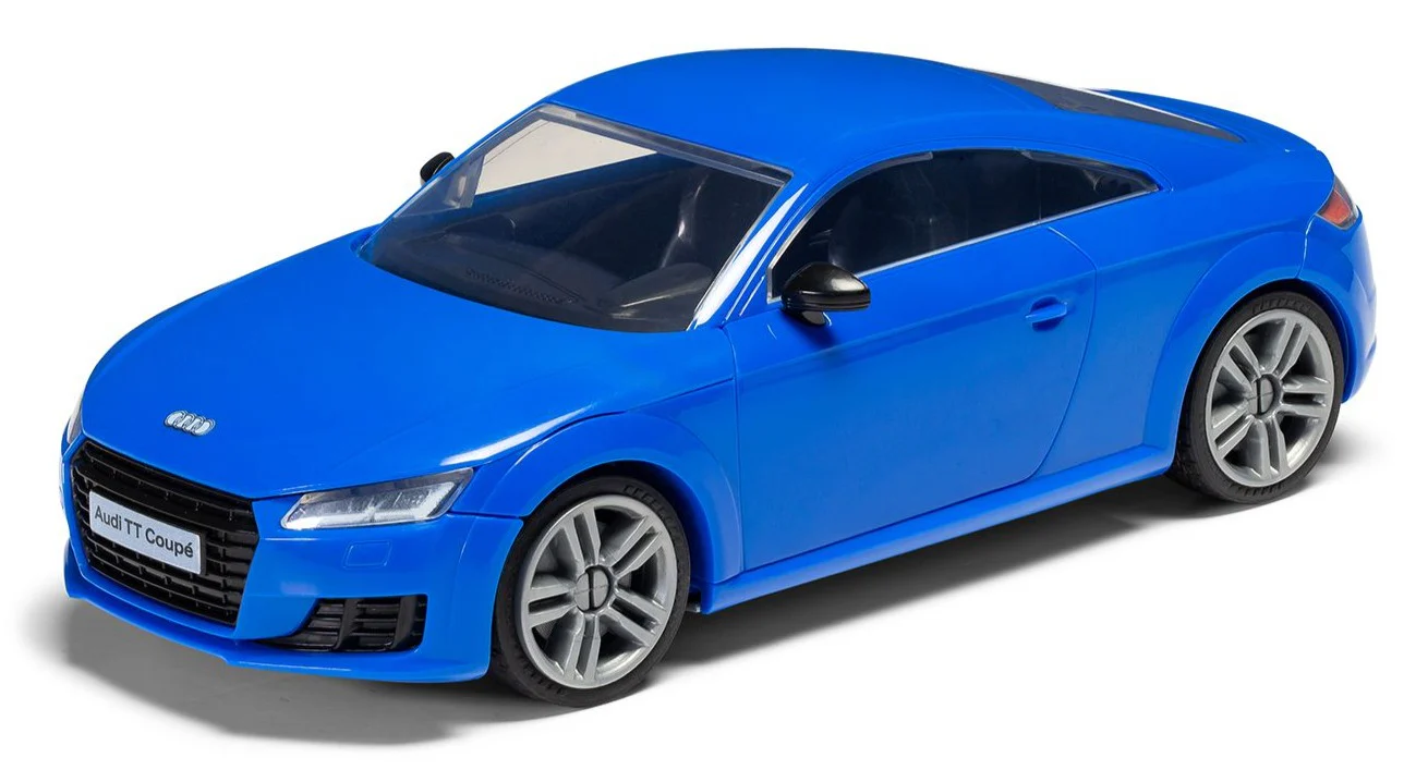 J6054 QUICKBUILD Audi TT Coupe - Blue Model Kit - Image 3