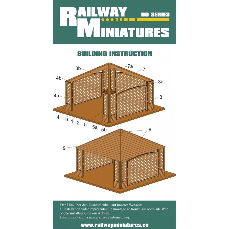 RMH0:006 Summerhouse I Building Kit - Image 2