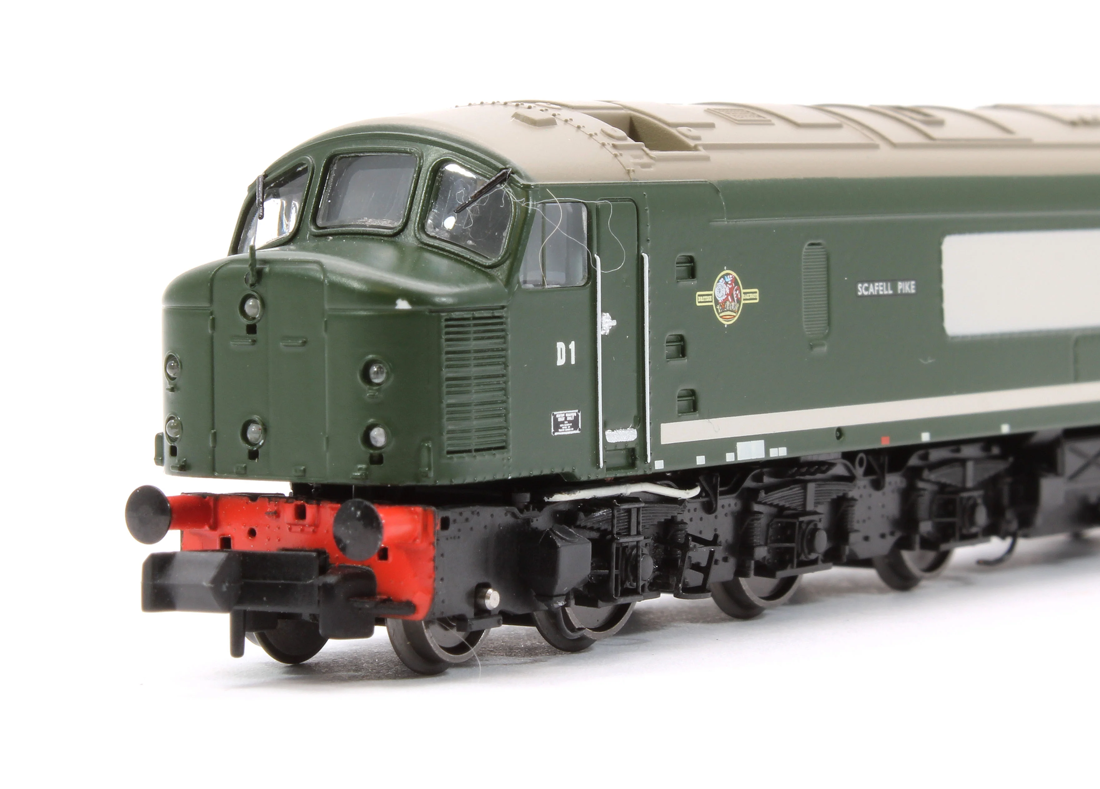 948001 Class 44 D1 "Scafell Pike" Plain BR Green Diesel Locomotive - Image 8