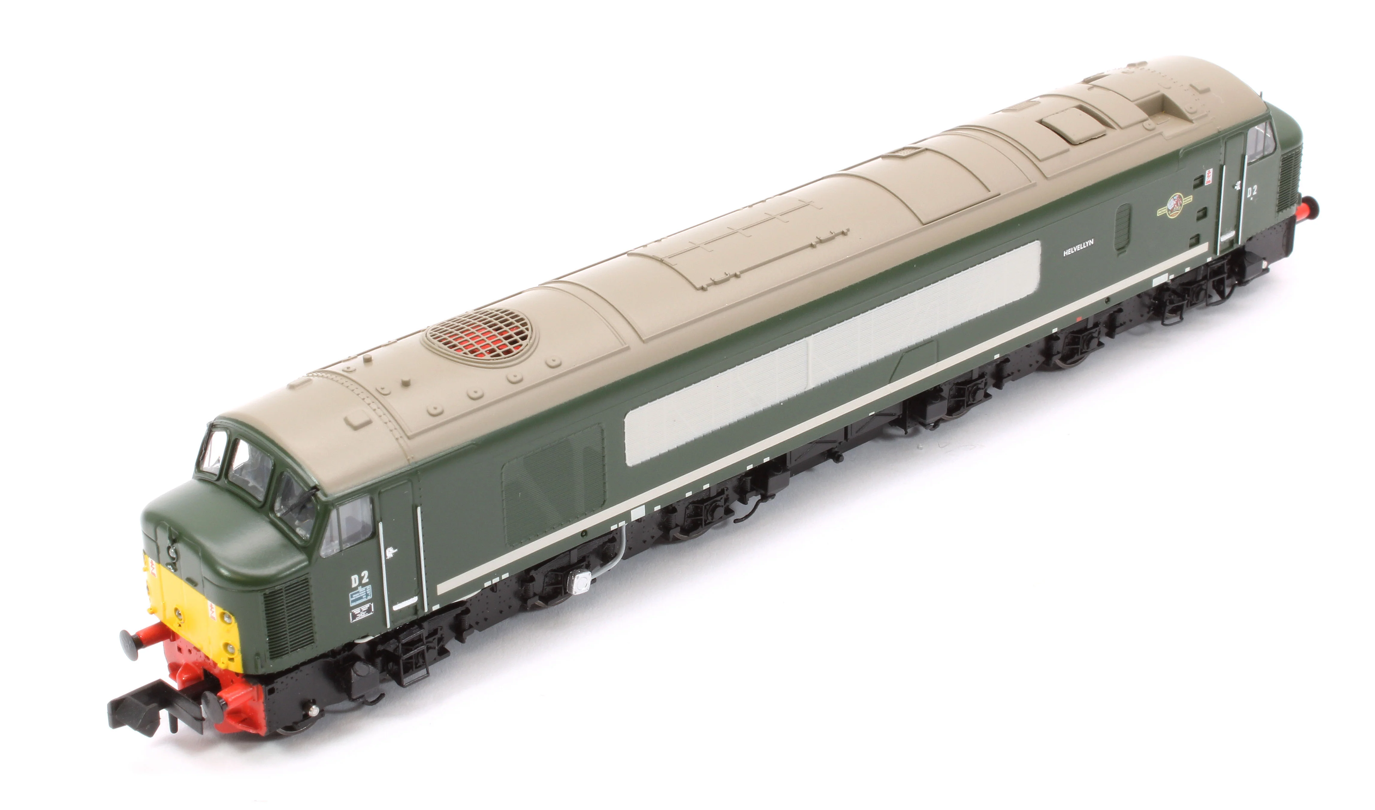 948503 Class 44 D2 "Helvellyn" BR Green With Small Yellow Panel Diesel Locomotive (DCC Sound) - Image 10