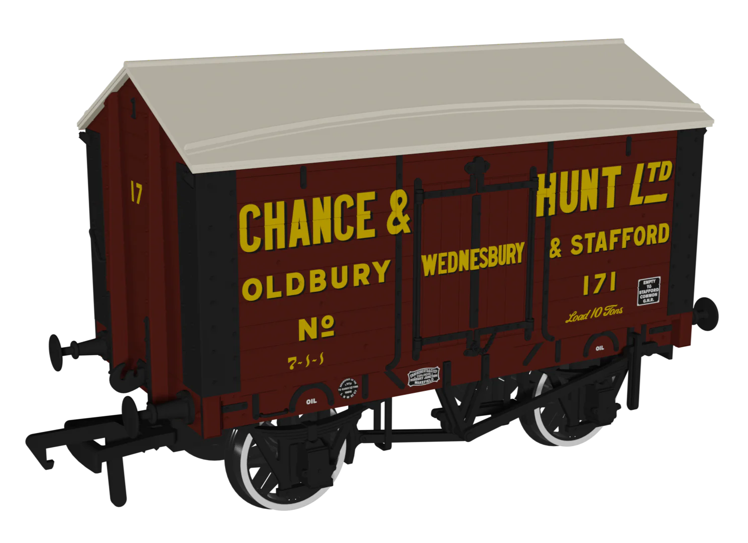 967602 RCH 1907 Private Owner Salt Van - Chance & Hunt No.171