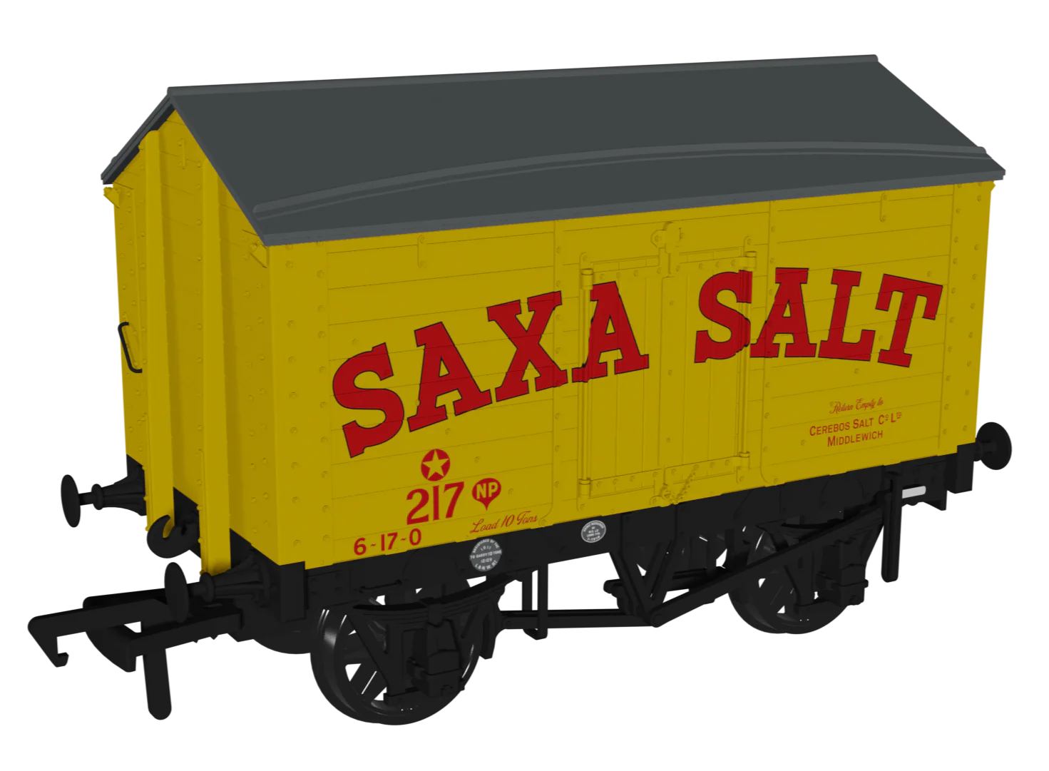 967609 RCH 1907 Private Owner Salt Van - Saxa Salt No.217
