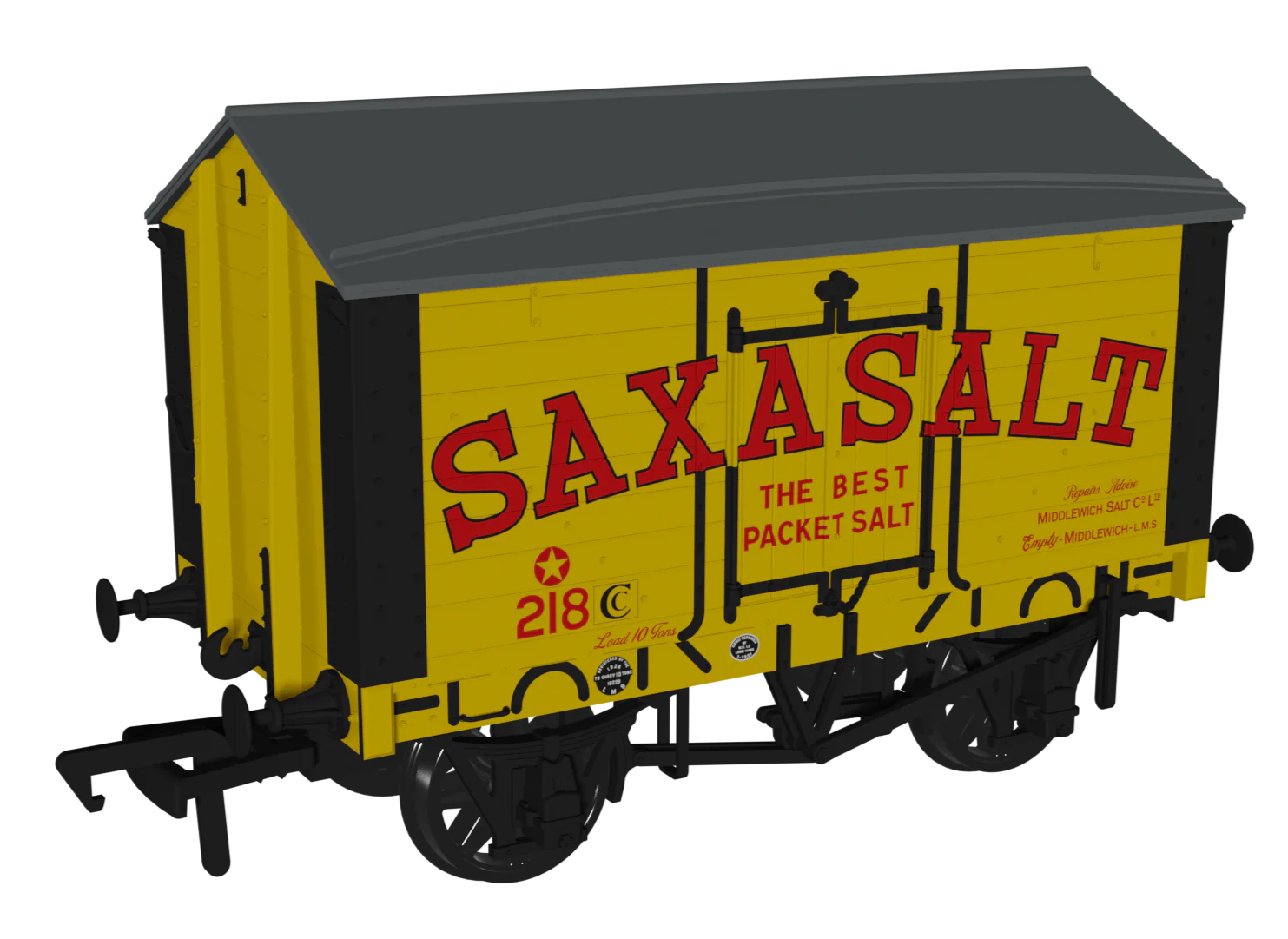 967610 RCH 1907 Private Owner Salt Van - Saxa Salt No.218