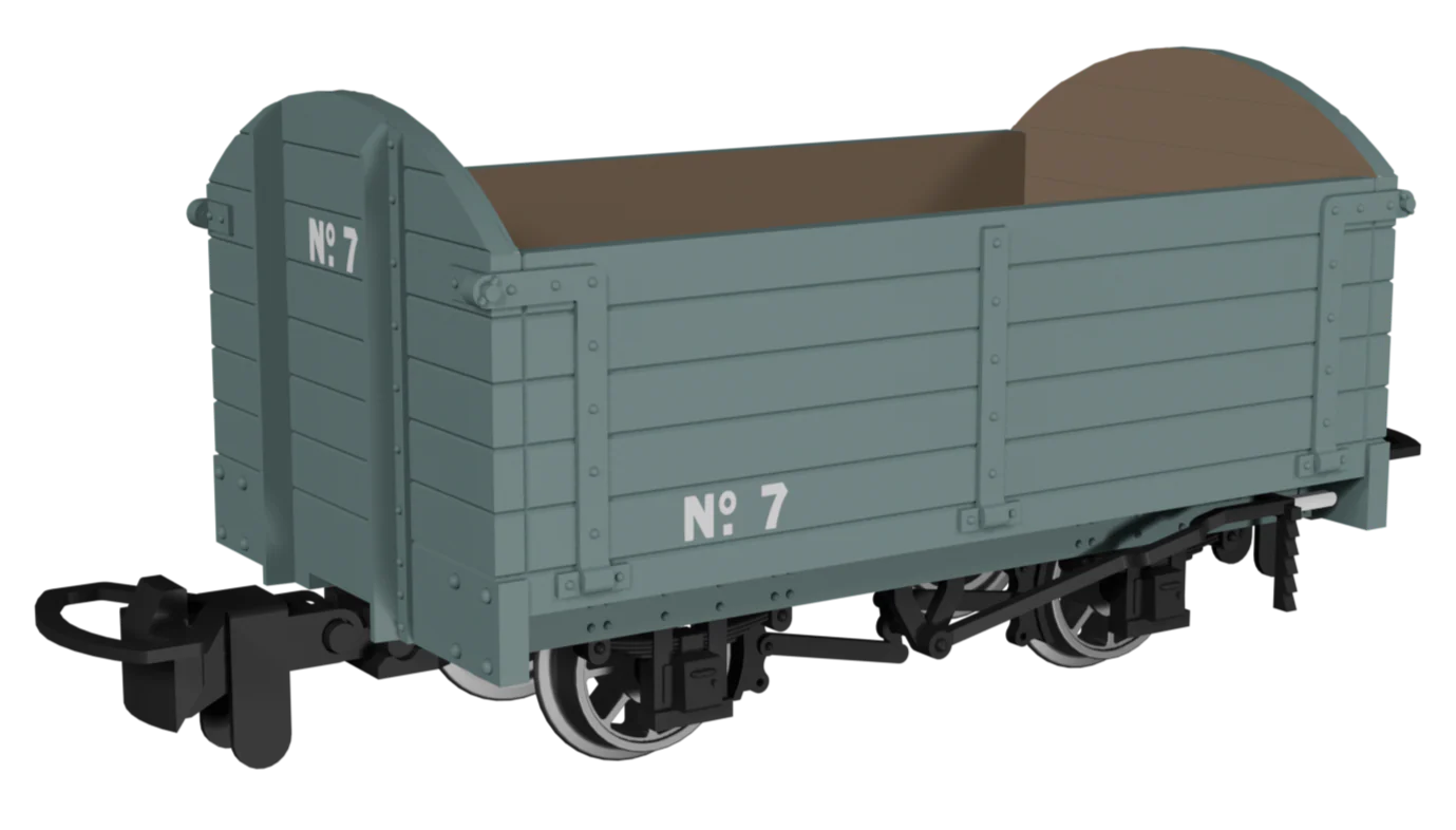 990003 Dropside Open - Plain Grey No.7