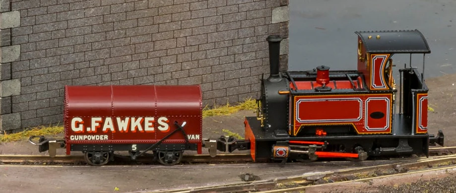 990206 Gunpowder Van - G. Fawkes Gunpowder No.5