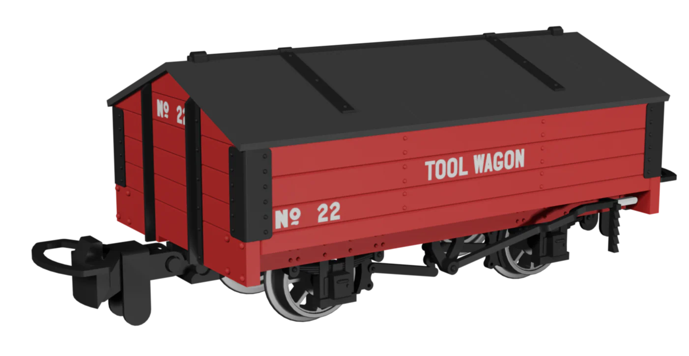990406 Peaked Roof Van - Tool Wagon No.22