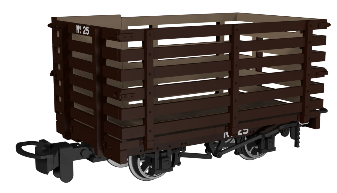 990603 Livestock Wagon - Plain Brown No.25