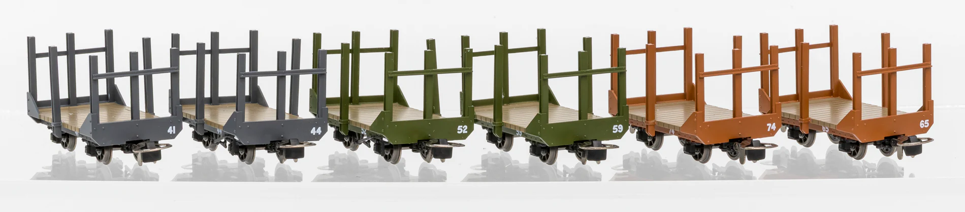 990703 Stake Wagon - Plain Green No.52 - Image 2