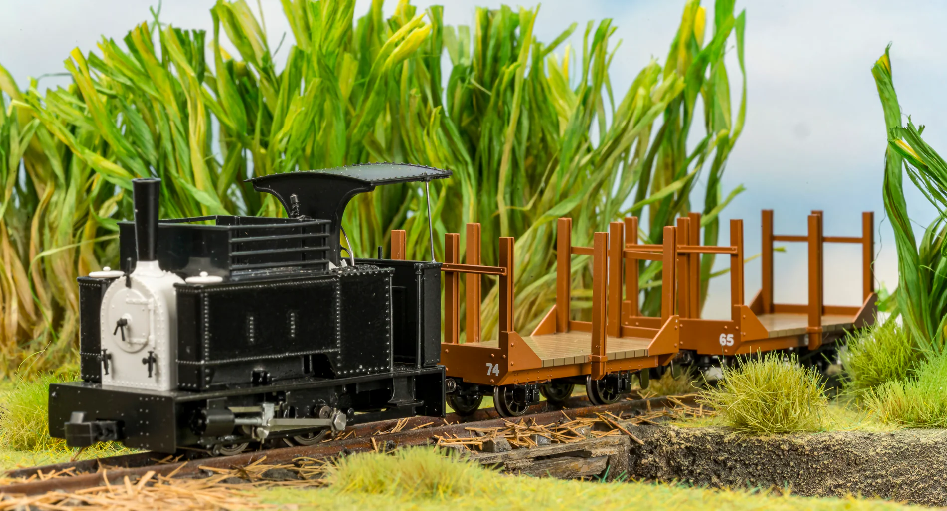 990703 Stake Wagon - Plain Green No.52 - Image 4
