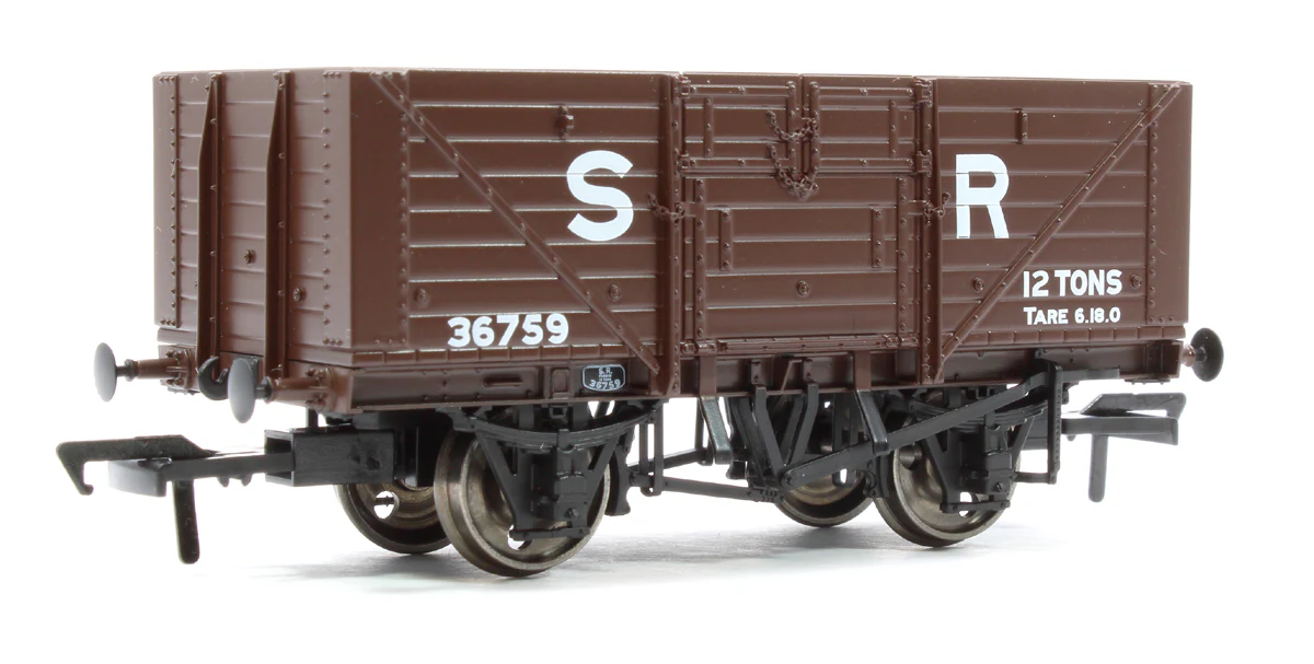 940008 Southern Railway 8 Plank Open Wagon D1379 No.36759, SR Brown (Pre-1936)