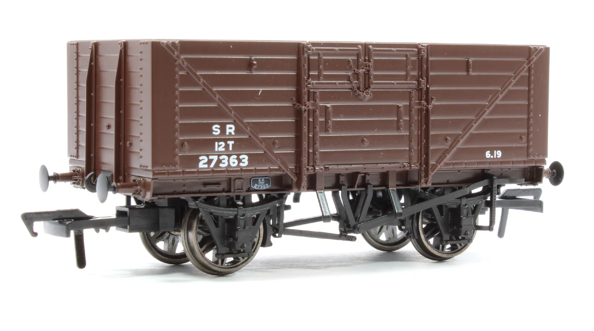 940020 Southern Railway 8 Plank Open Wagon D1400 No.27363, SR Brown (Post-1936)