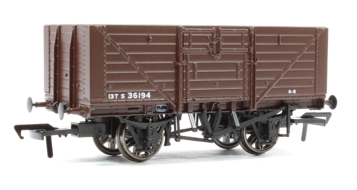 940026 Southern Railway 8 Plank Open Wagon D1379 No.S36194, SR Brown with BR lettering