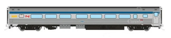 115116 HO Budd Coach w/HEP: VIA Rail - Canada Scheme: #8107