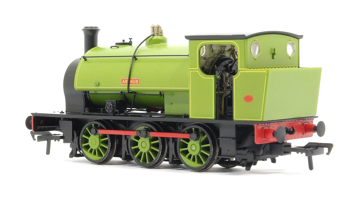 903002 16" Hunslet "Arthur" Markham Main Colliery Lined Green - Steam Tank Locomotive - Image 2