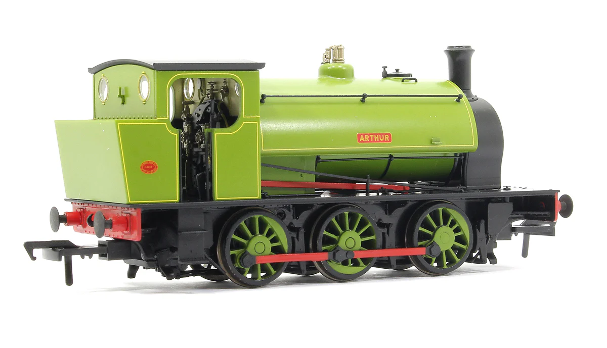 903002 16" Hunslet "Arthur" Markham Main Colliery Lined Green - Steam Tank Locomotive - Image 3