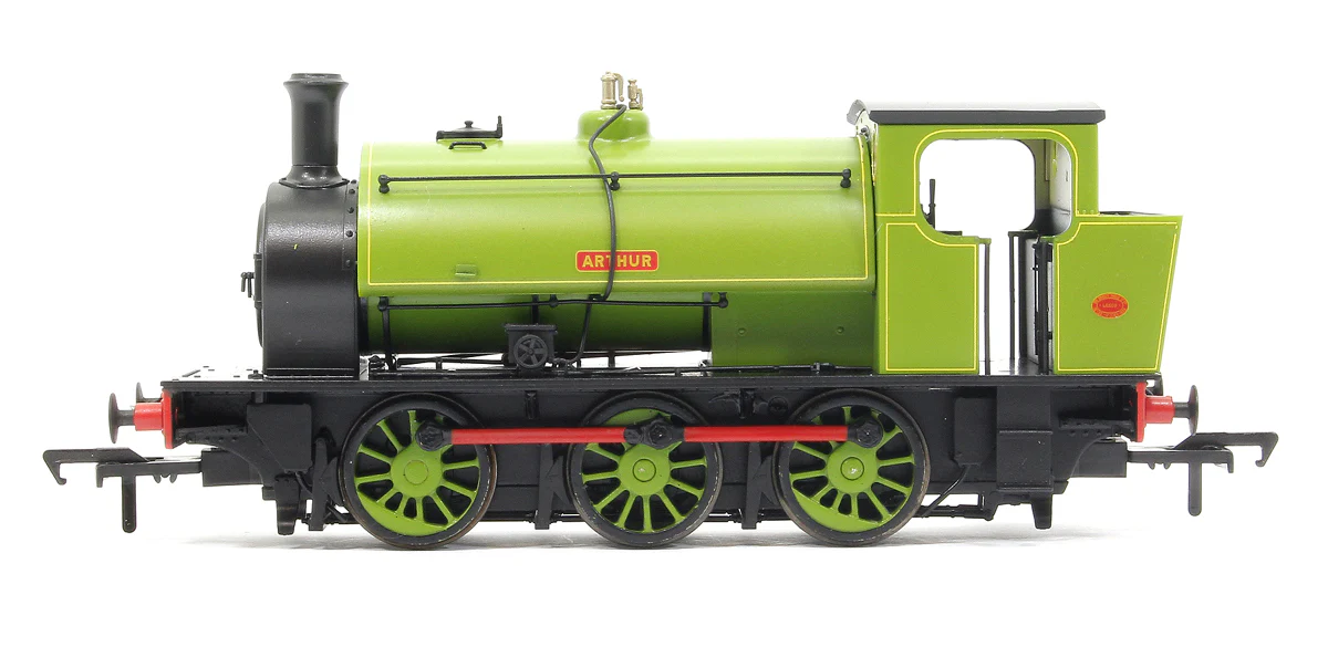 903002 16" Hunslet "Arthur" Markham Main Colliery Lined Green - Steam Tank Locomotive - Image 5