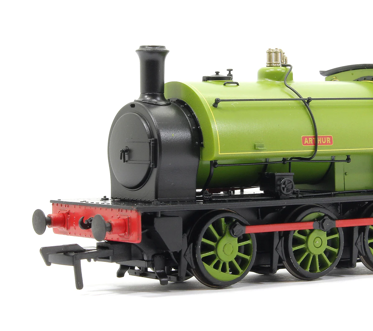 903002 16" Hunslet "Arthur" Markham Main Colliery Lined Green - Steam Tank Locomotive - Image 6