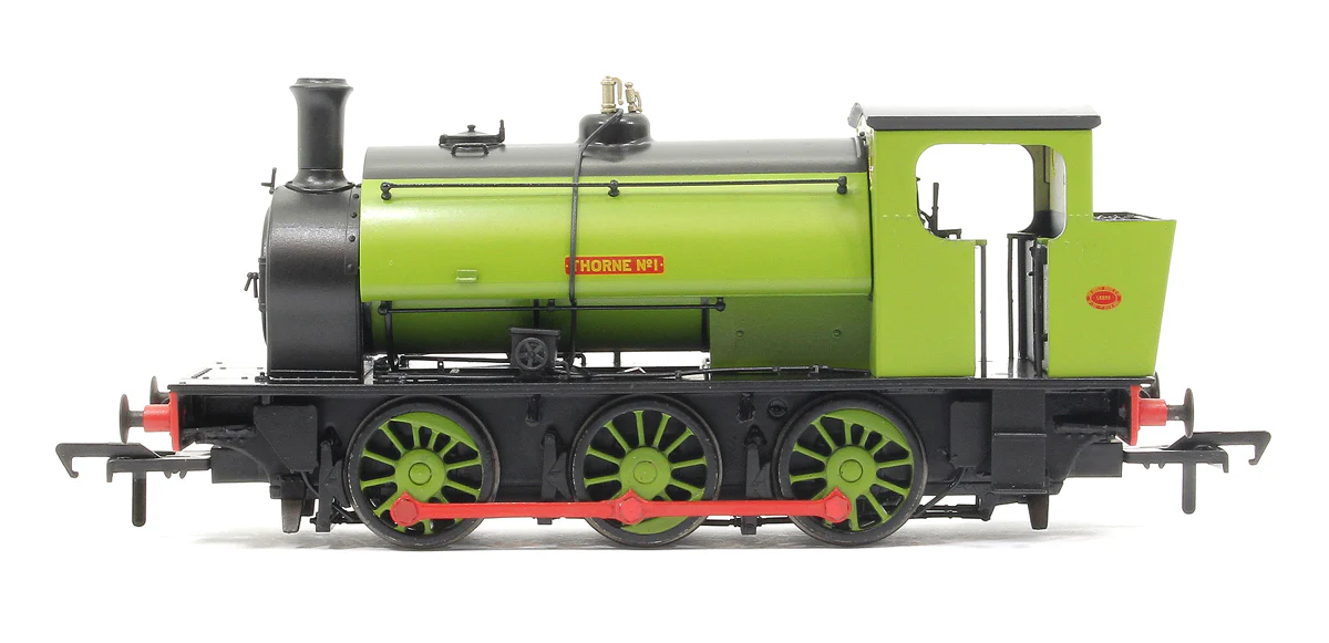 903007 16" Hunslet "Thorne No.1" Plain Green - Steam Tank Locomotive - Image 5