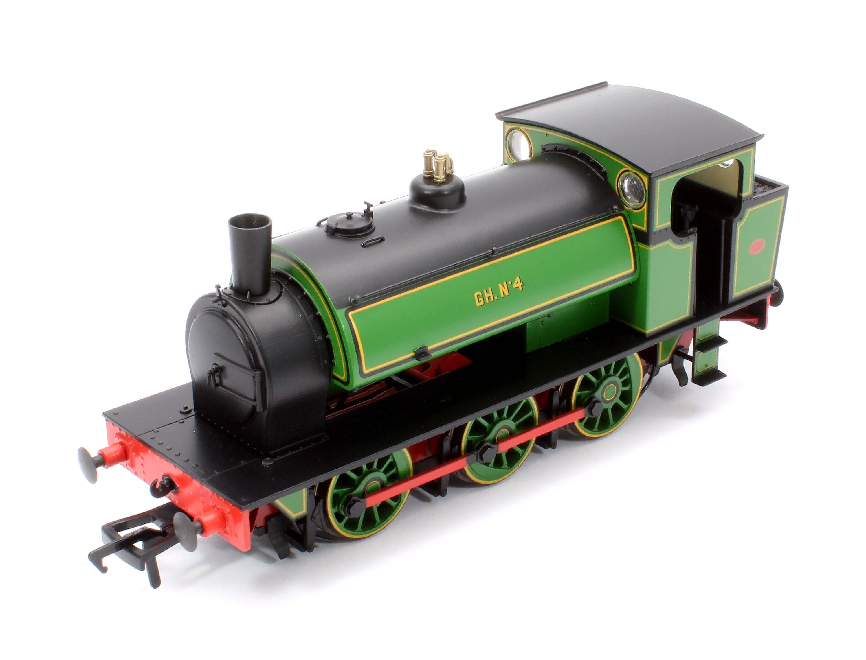 903015 Pre-Owned 16” Hunslet No. 4, Glasshoughton Colliery Lined Green, Stovepipe Chimney, No. 3855 - Image 9