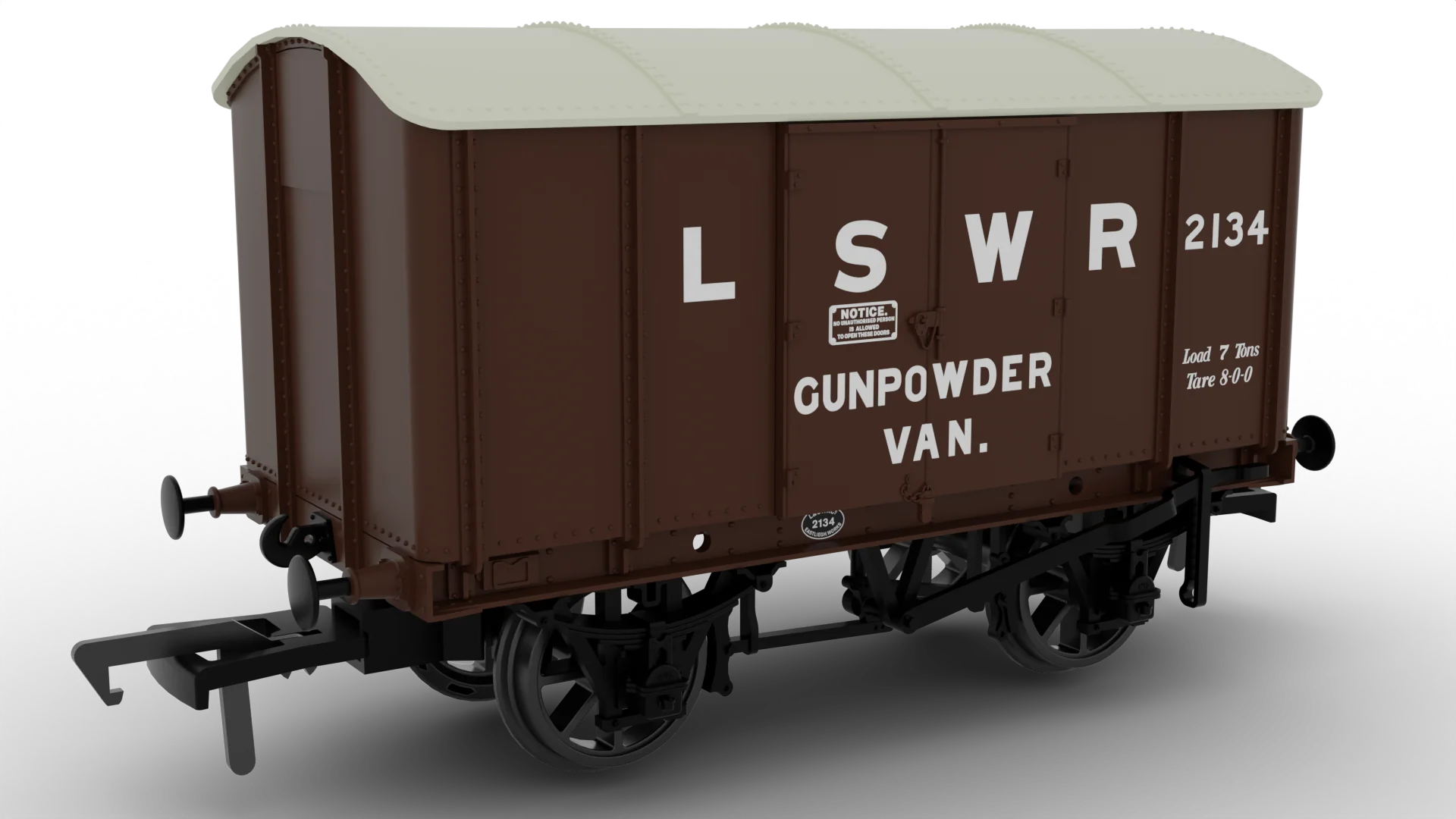 908046 Dia. V6 'Not Quite Mink' LSWR Brown No.2134