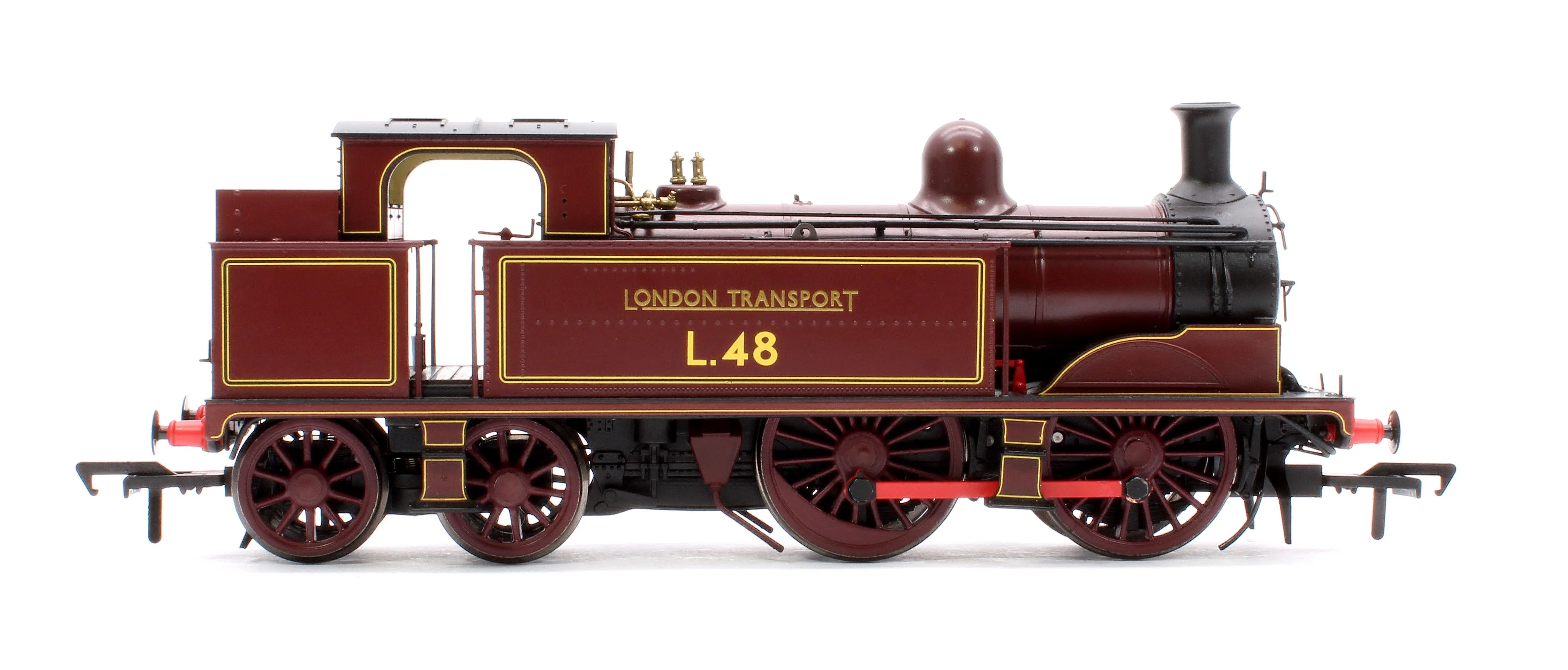 909502 Pre-Owned Metropolitan Railway E Class No. 1 0-4-4T No. L48, London Transport Lined Maroon - Steam Tank Locomotive - DCC Sound Fitted - Image 6