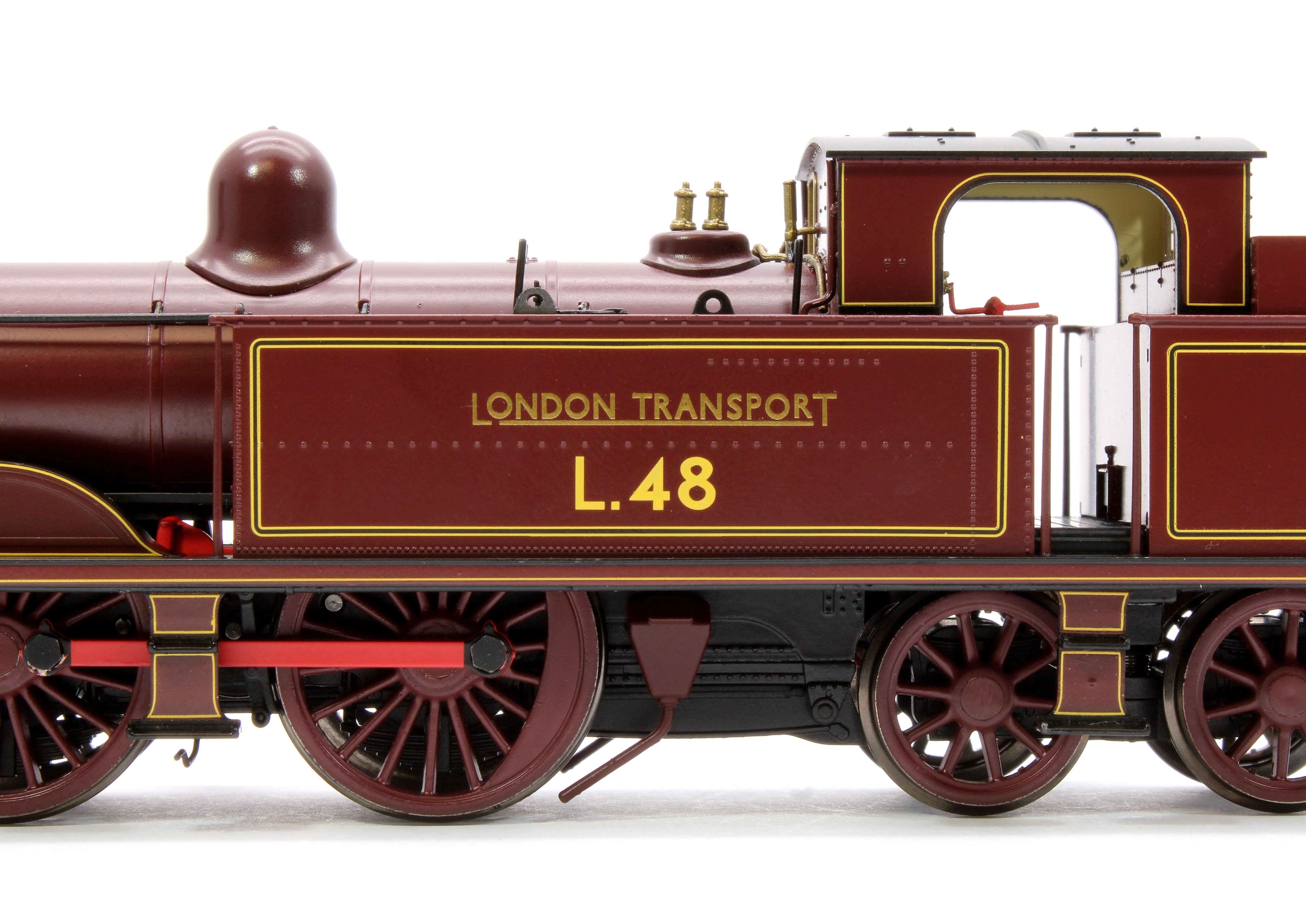 909502 Pre-Owned Metropolitan Railway E Class No. 1 0-4-4T No. L48, London Transport Lined Maroon - Steam Tank Locomotive - DCC Sound Fitted - Image 9