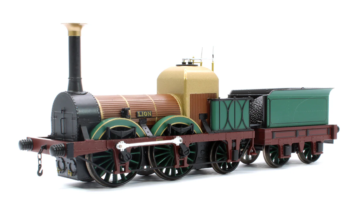 913501 Liverpool & Manchester Railway 0-4-2 Lion Locomotive (1930 Condition) DCC Sound