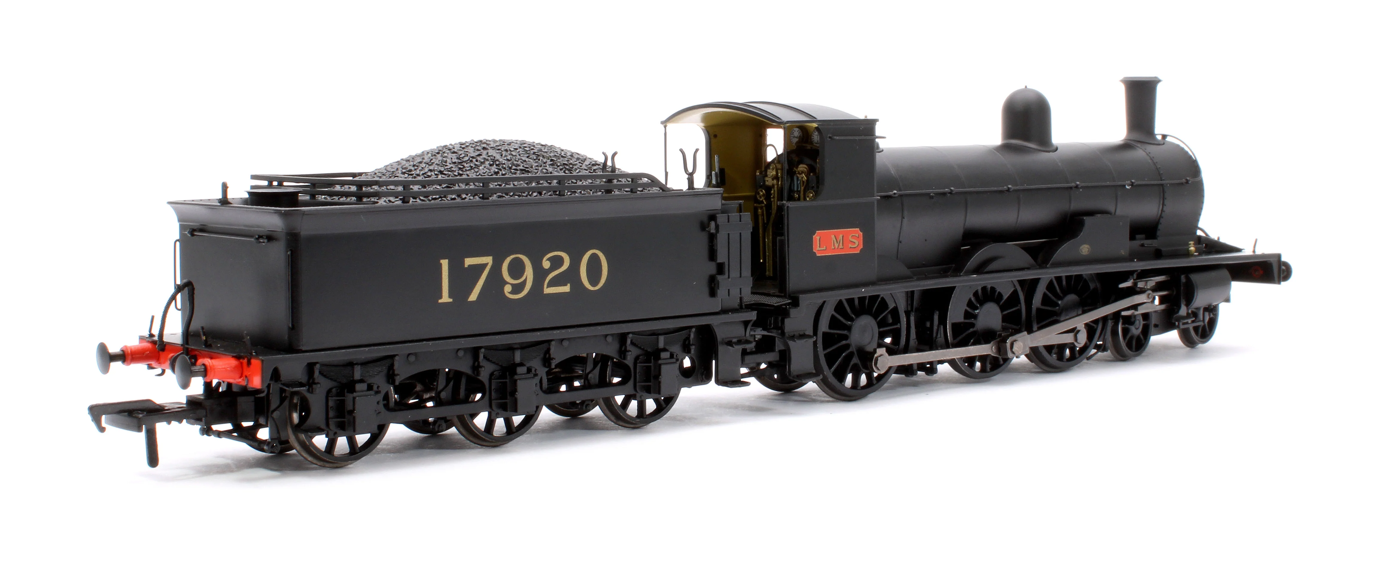 914504 Highland Railways Jones Goods 4-6-0 Steam Locomotive No.17920, LMS unlined black (early) DCC Sound - Image 3