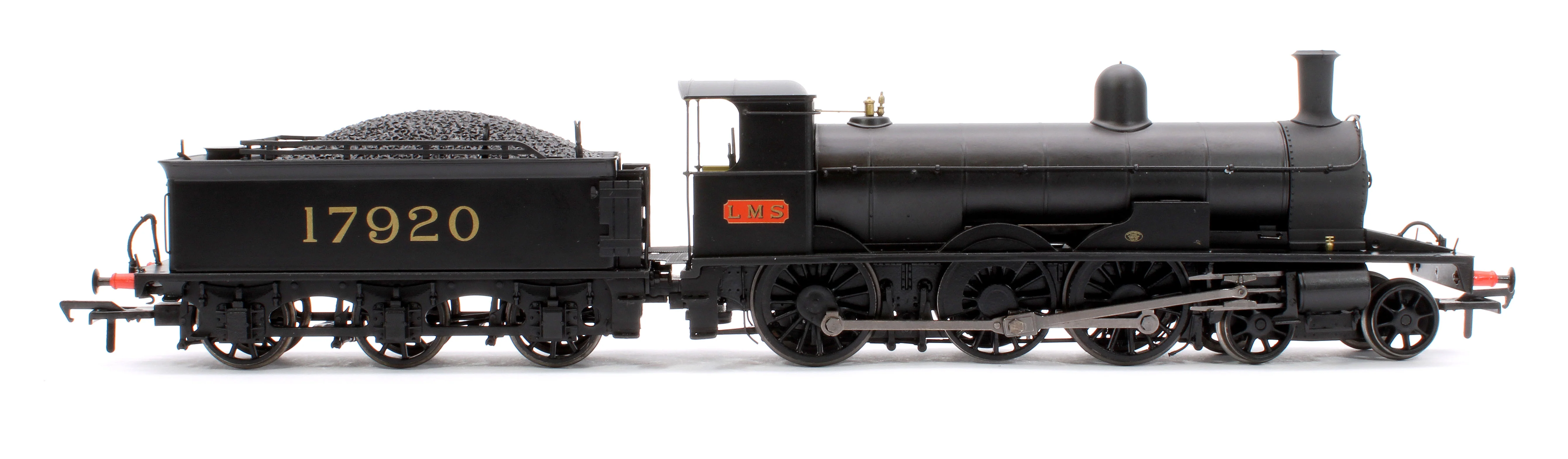914504 Highland Railways Jones Goods 4-6-0 Steam Locomotive No.17920, LMS unlined black (early) DCC Sound - Image 6