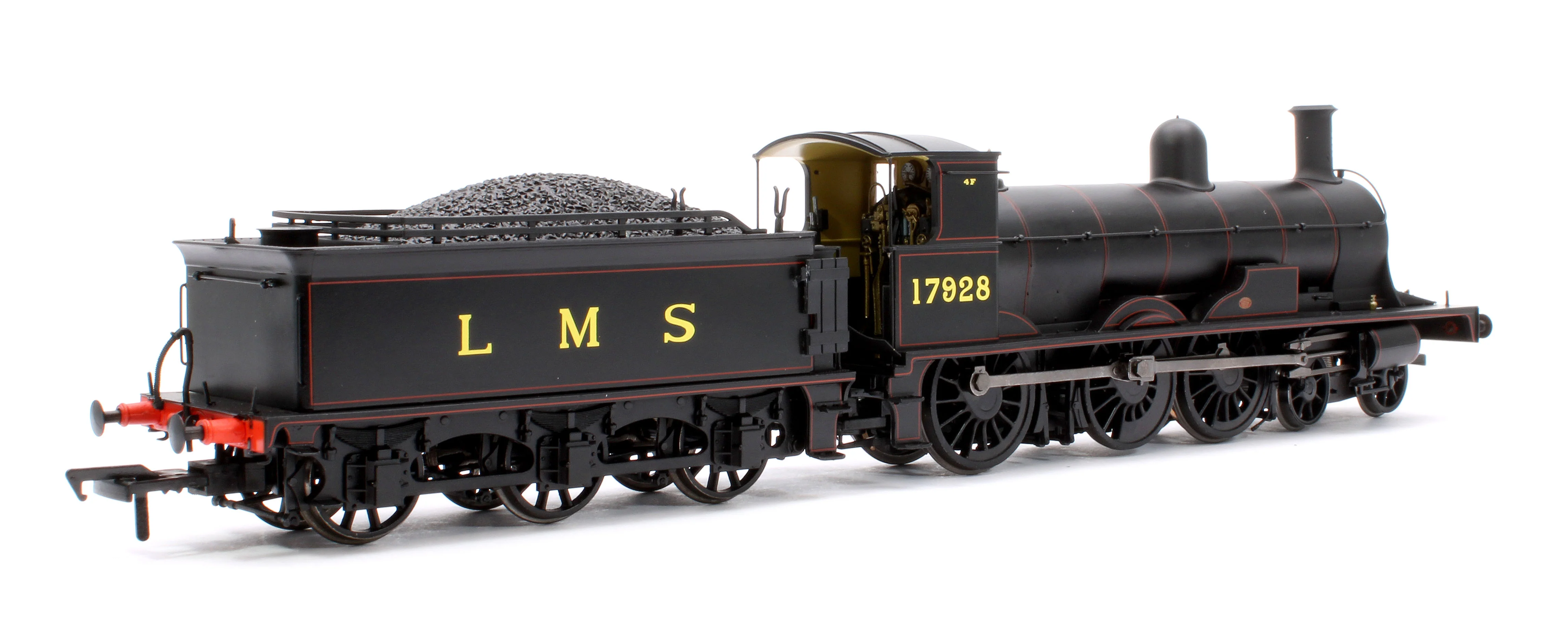 914505 Highland Railways Jones Goods 4-6-0 Steam Locomotive No.17928, LMS lined black (DCC Sound) - Image 3