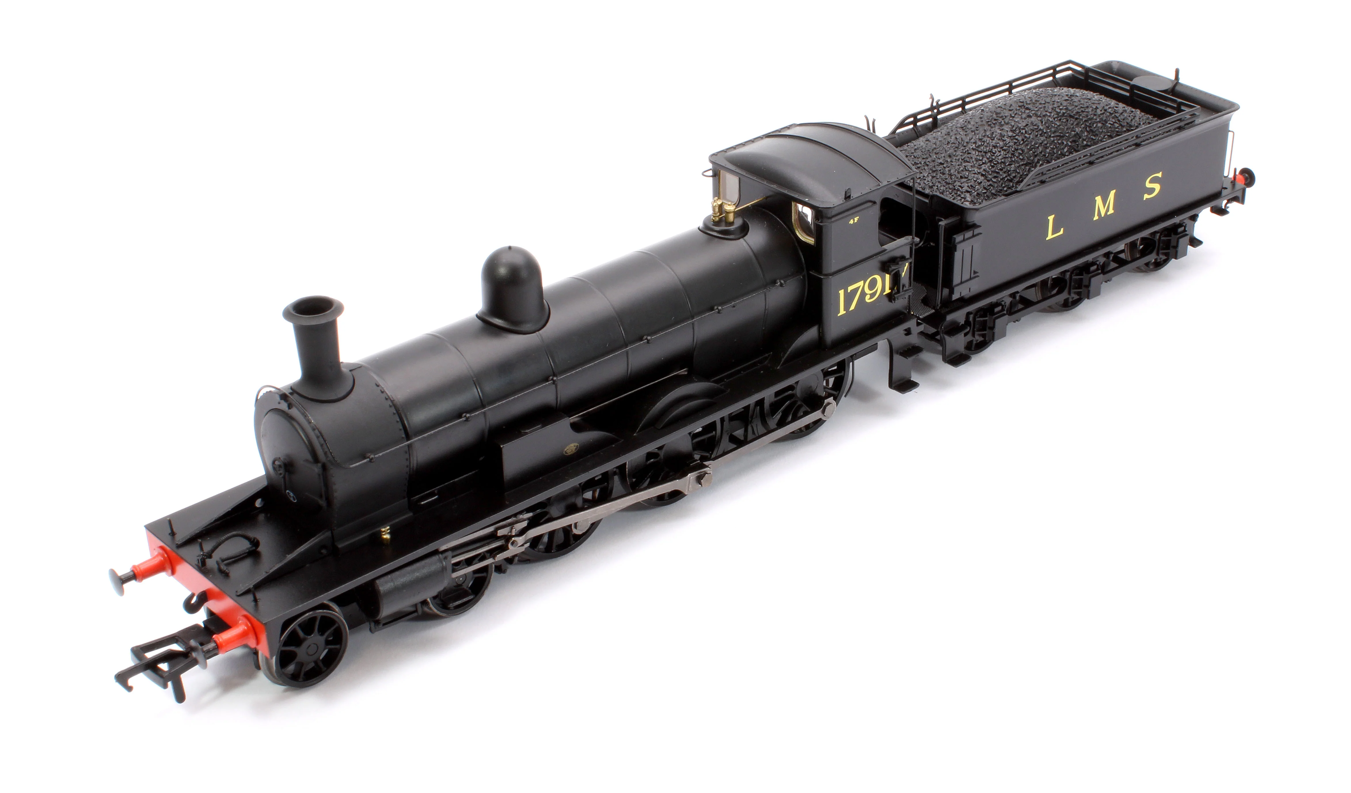 914506 Highland Railways Jones Goods 4-6-0 Steam Locomotive No.17917, LMS unlined black (late) DCC Sound - Image 10