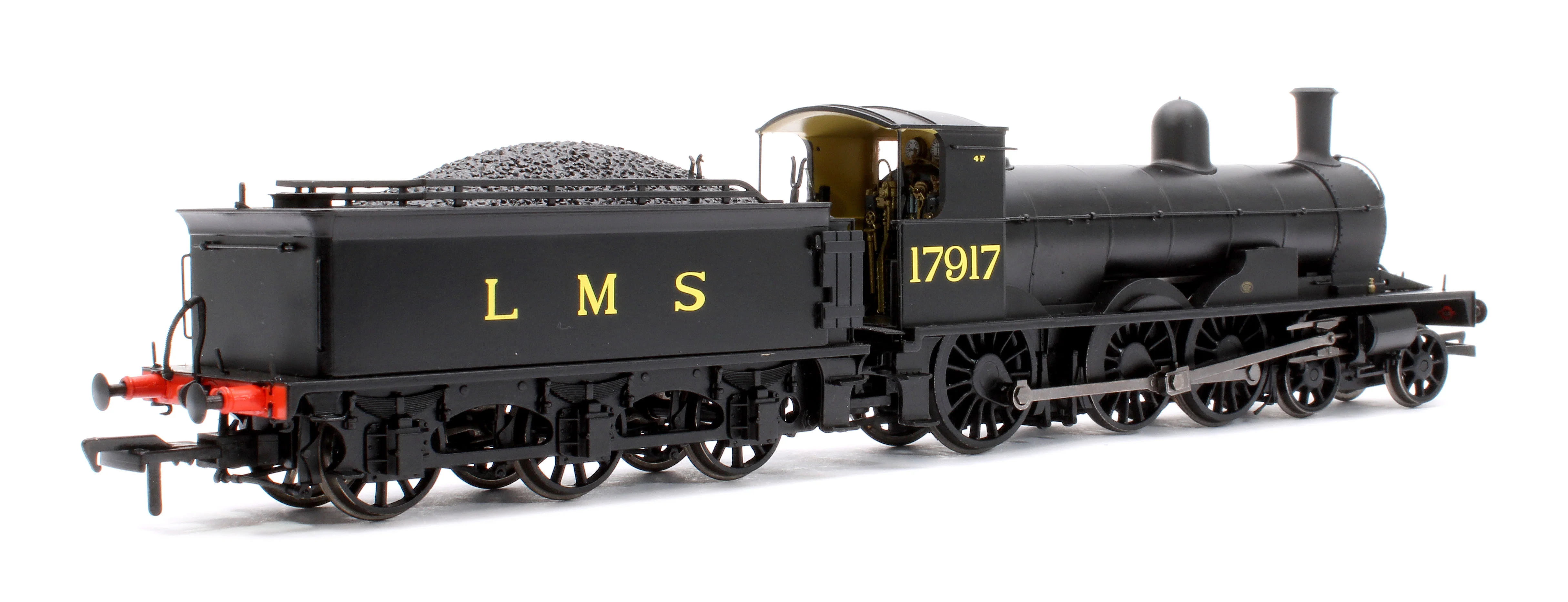 914506 Highland Railways Jones Goods 4-6-0 Steam Locomotive No.17917, LMS unlined black (late) DCC Sound - Image 3