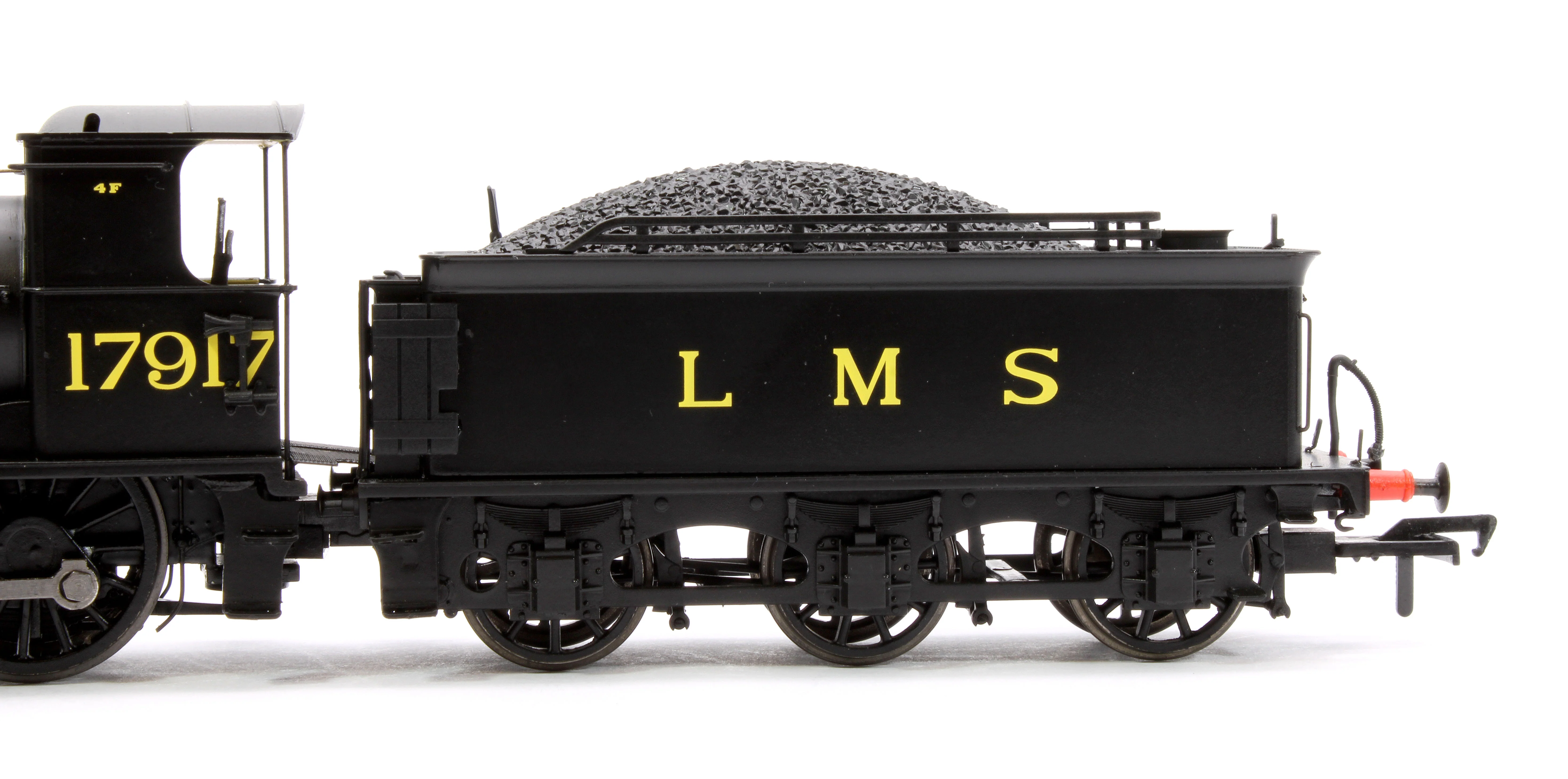914506 Highland Railways Jones Goods 4-6-0 Steam Locomotive No.17917, LMS unlined black (late) DCC Sound - Image 8