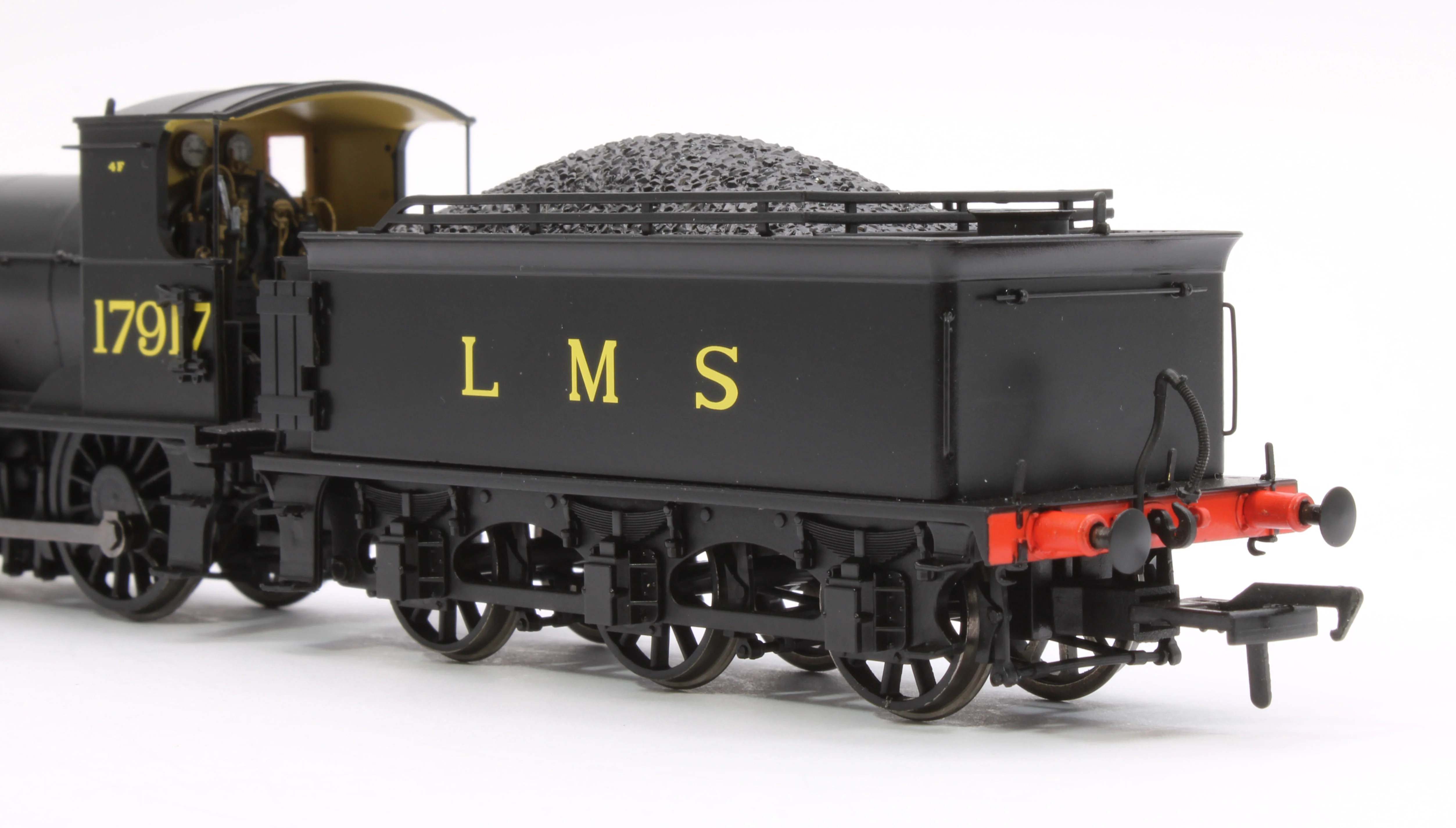914506 Highland Railways Jones Goods 4-6-0 Steam Locomotive No.17917, LMS unlined black (late) DCC Sound - Image 9
