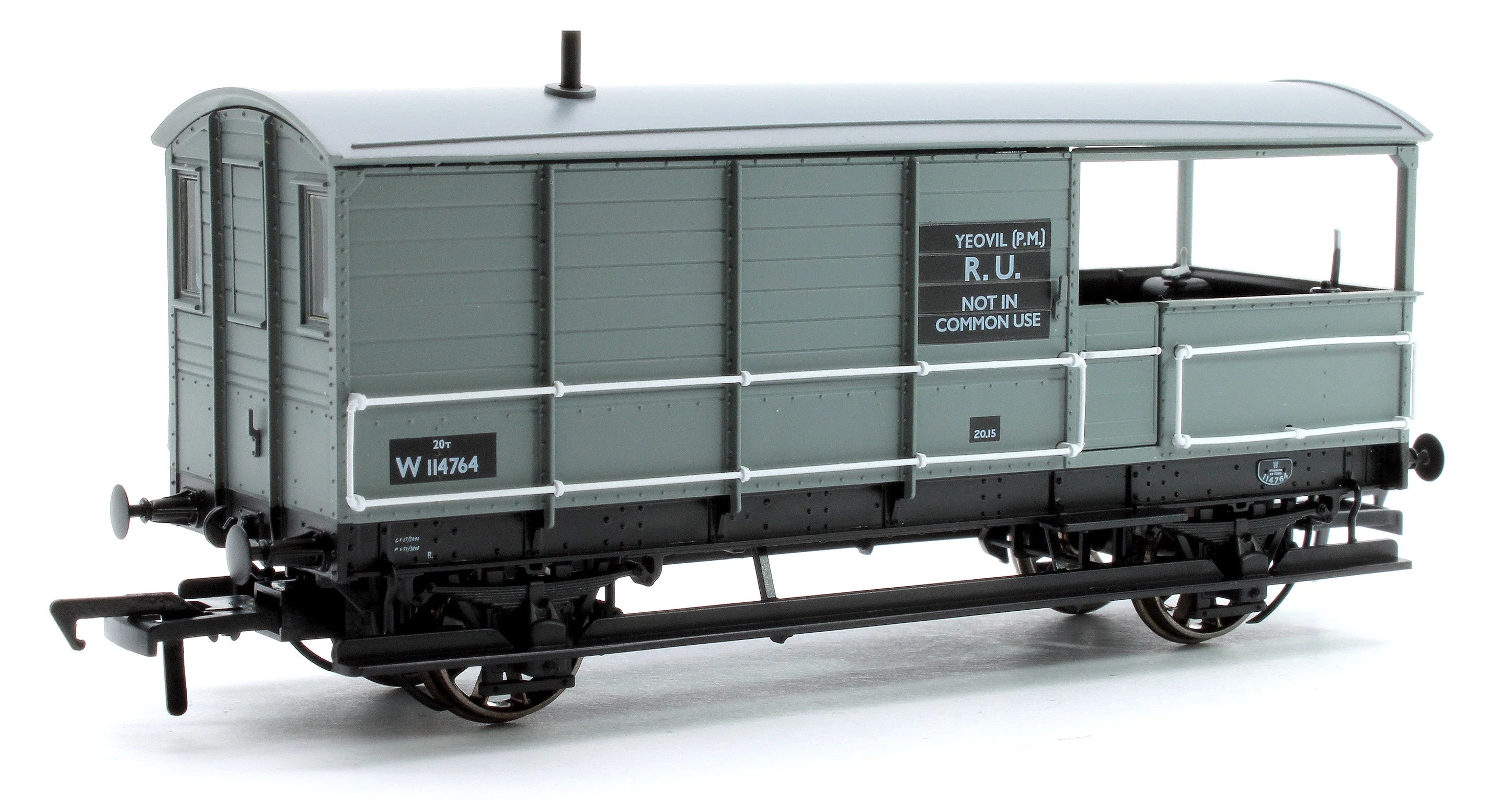 Pre-Owned 918008 Diagram AA20 Toad Brake Van No. W114764, Yeovil Pen Mill RU, BR grey