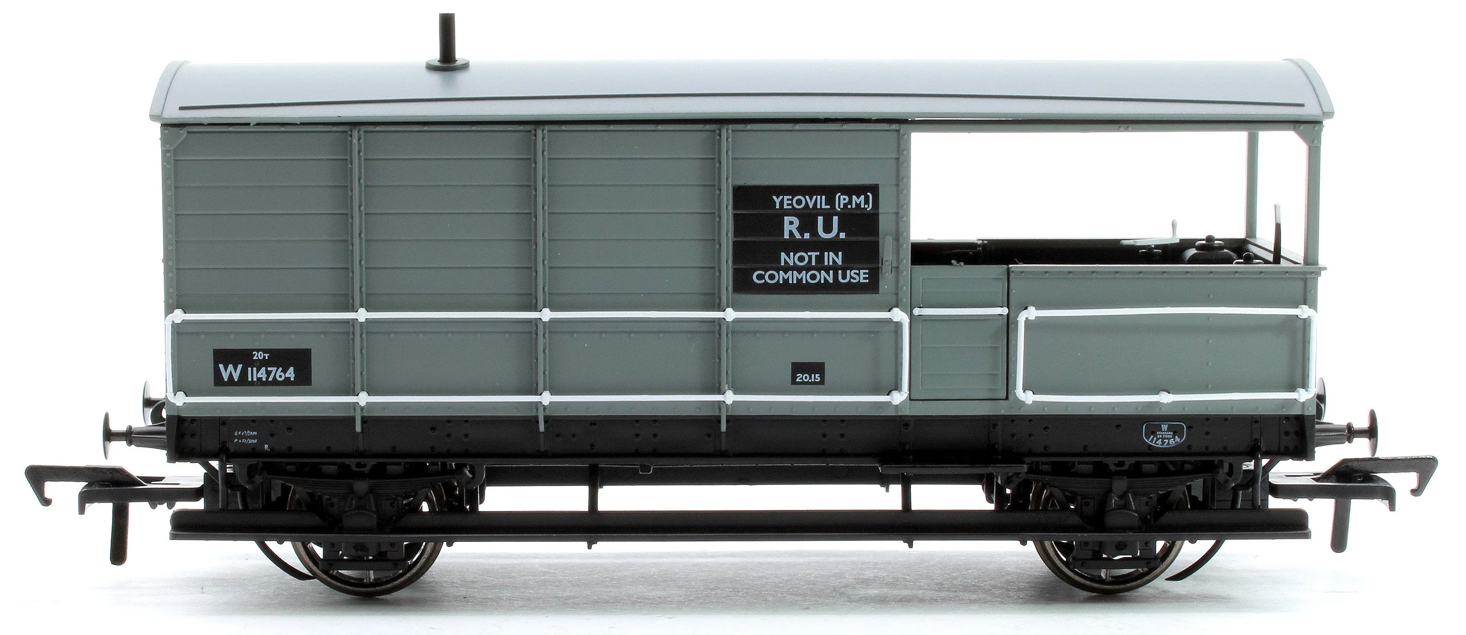 Pre-Owned 918008 Diagram AA20 Toad Brake Van No. W114764, Yeovil Pen Mill RU, BR grey - Image 2