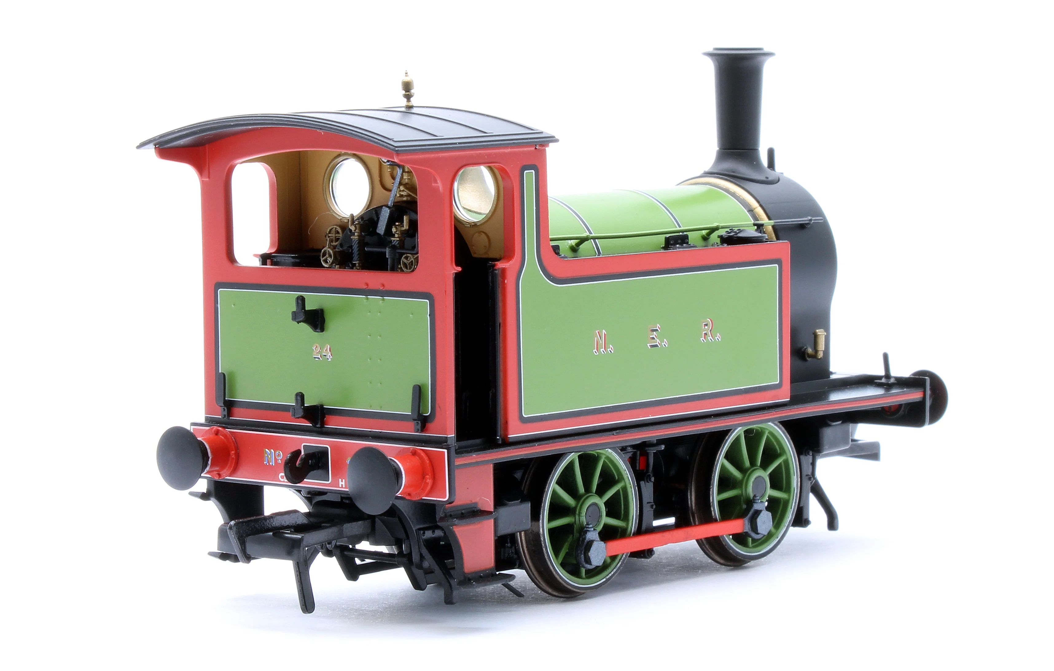 932001 Pre-Owned NER H Class - No.24, NER Saxony Green Livery (1888) Steam Locomotive - DCC Fitted - Image 3