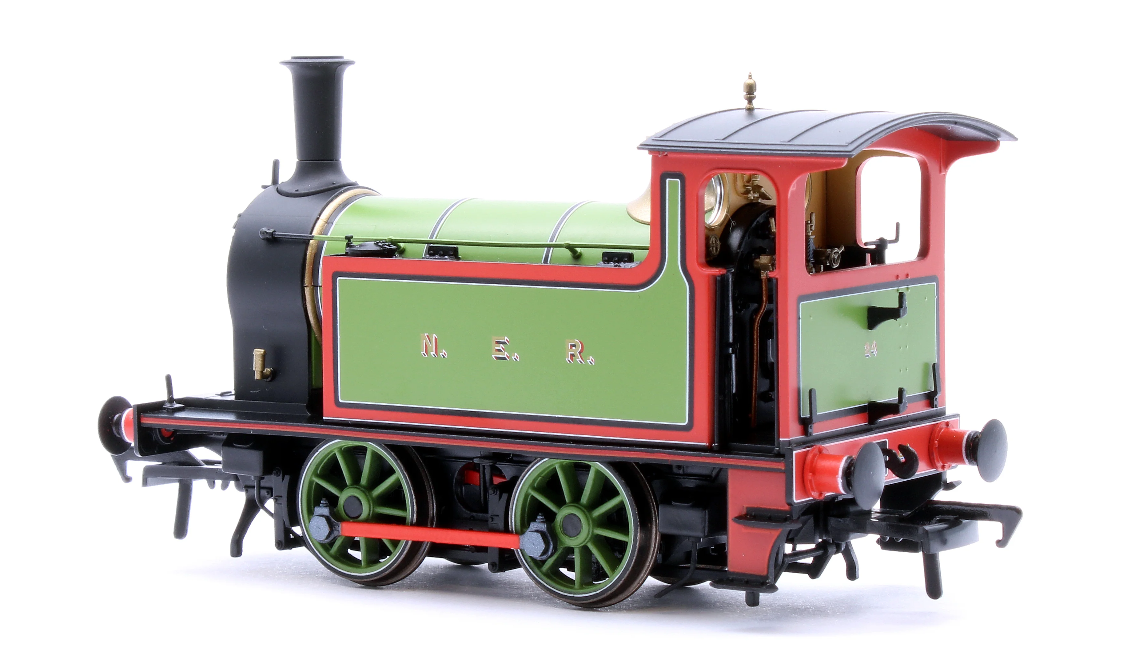 932001 Pre-Owned NER H Class - No.24, NER Saxony Green Livery (1888) Steam Locomotive - DCC Fitted - Image 4