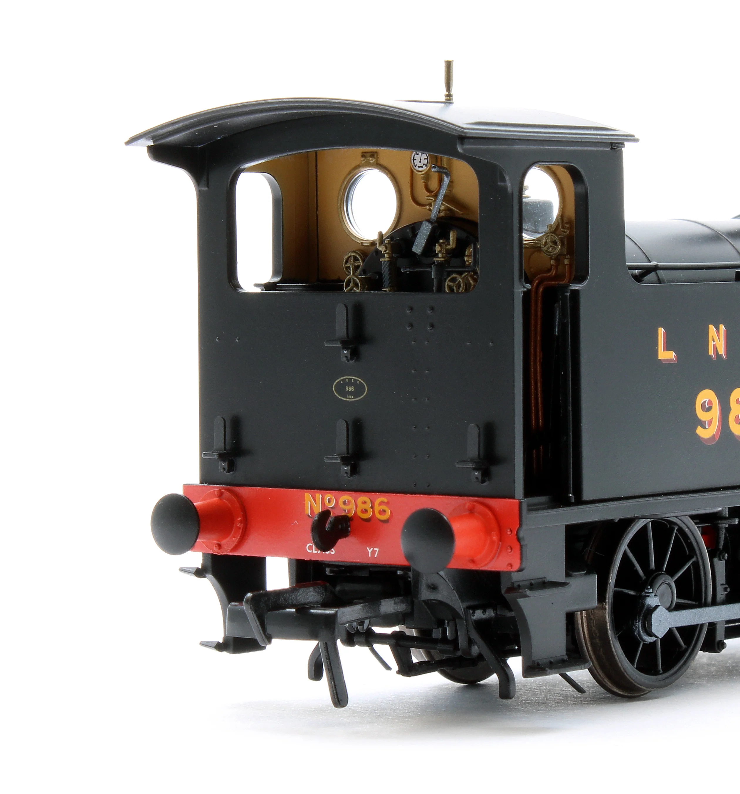 932006 LNER Y7 - No.986 LNER Livery Steam Locomotive - Image 7